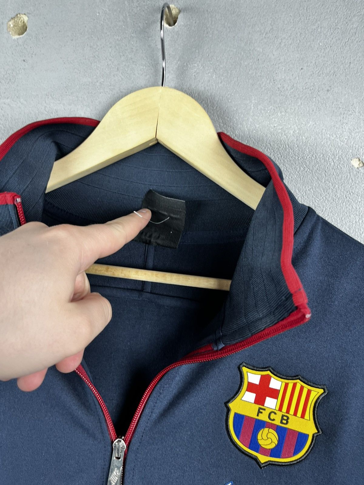 Nike Nike barcelona zip sweatshirt Size US L / EU 52-54 / 3 - 5 Thumbnail
