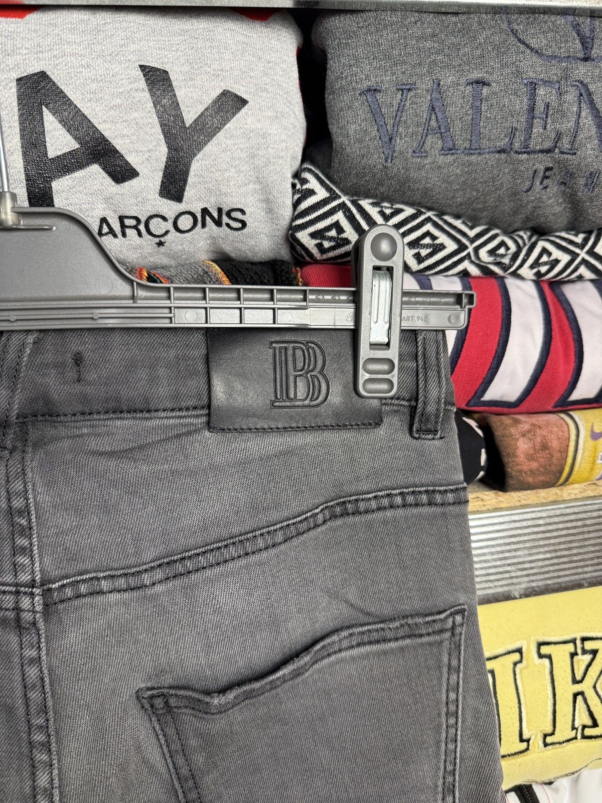 Balmain Black Pierre Balmain Jeans Size US 30 / EU 46 - 17 Thumbnail