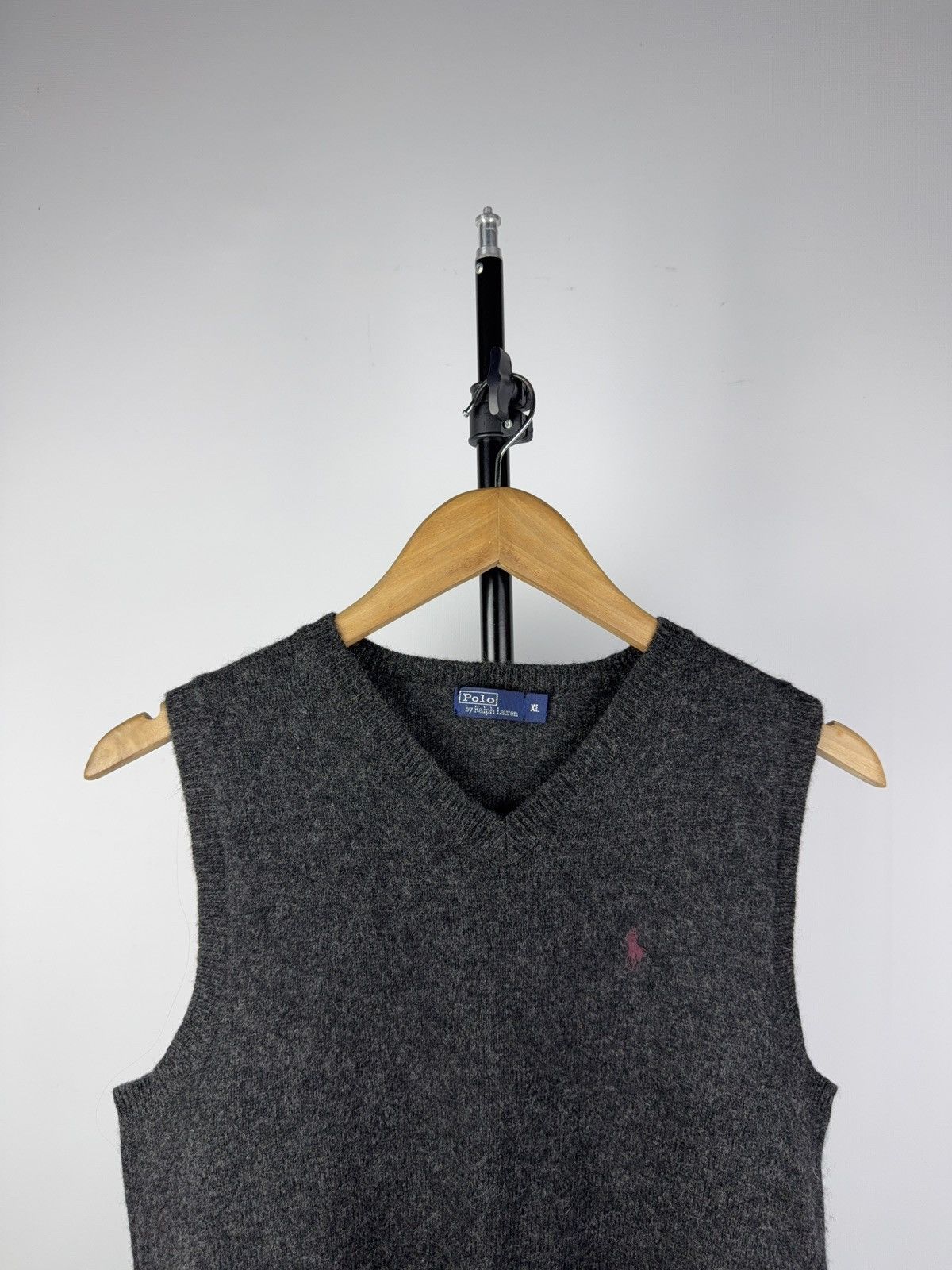 Polo Ralph Lauren Vintage 90s Polo Ralph Lauren Luxury Old Money Wool vest Size XL / US 12-14 / IT 48-50 - 2 Thumbnail