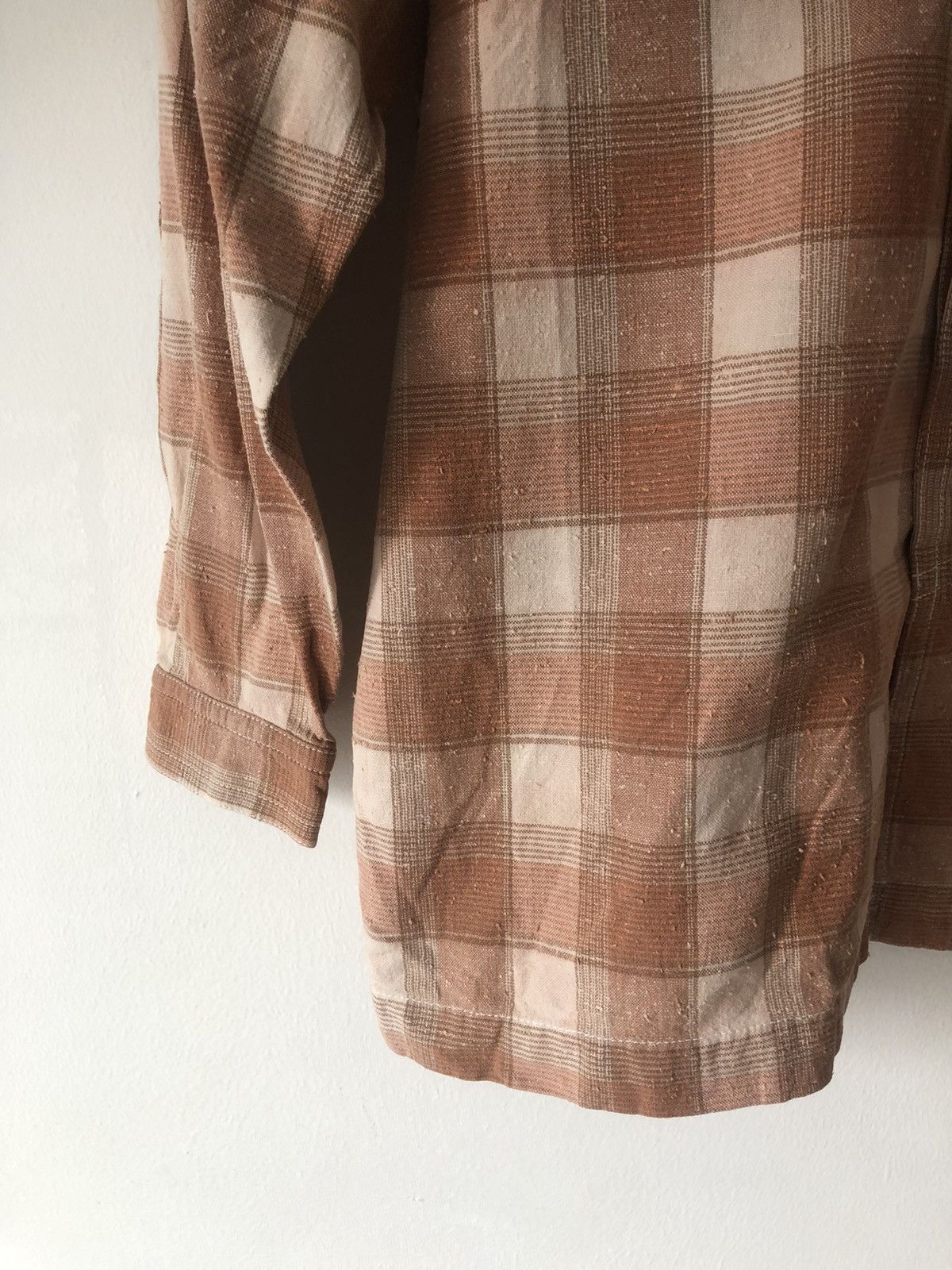 Issey Miyake × Pleats Please Issey Miyake Vintage flannel Size US M / EU 48-50 / 2 - 4 Thumbnail