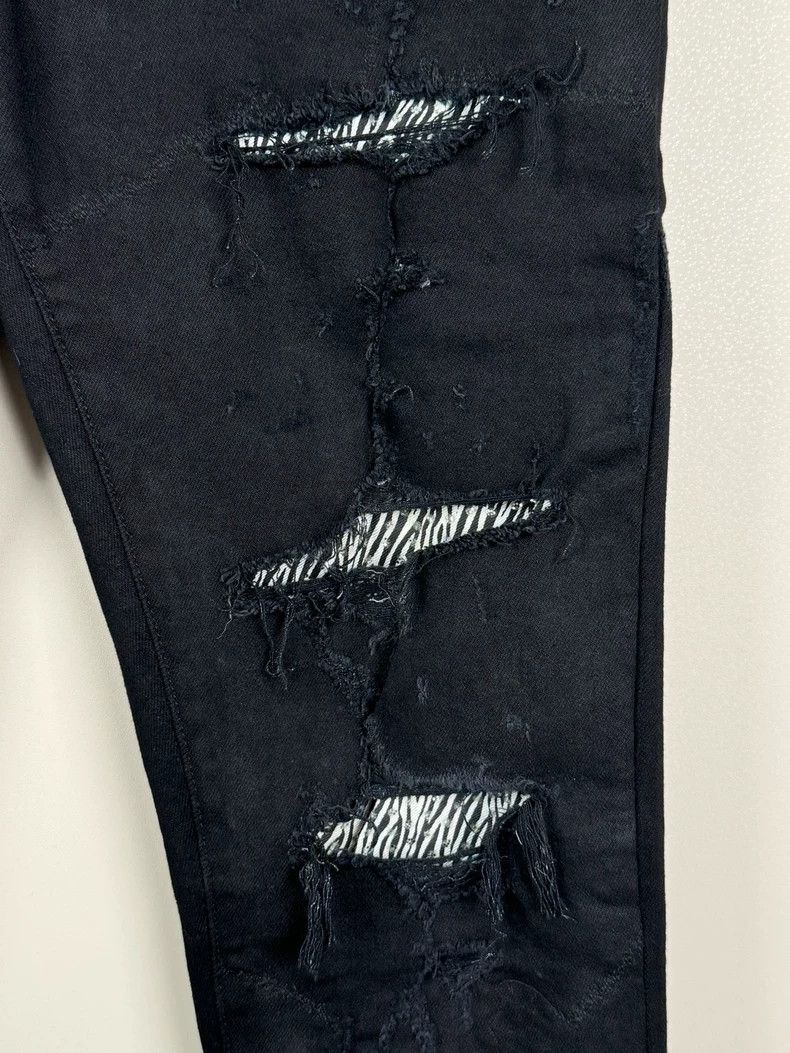 Amiri Amiri Zebra sequin destroys jeans 2501-Nextarrow Size US 31 - 6 Thumbnail