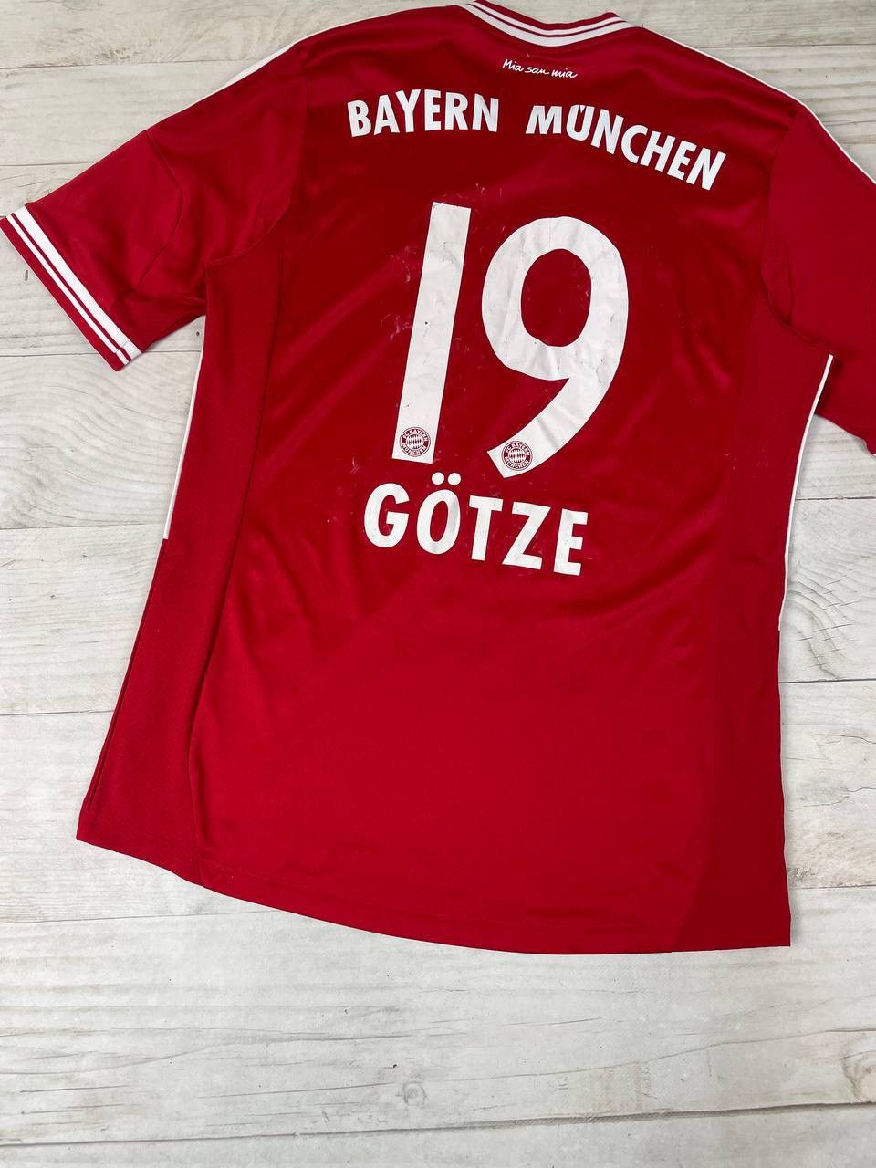 Adidas Adidas Bayern Munich 2013 2014 Gotze #19 Home Shirt Jersey Size US M / EU 48-50 / 2 - 15 Thumbnail