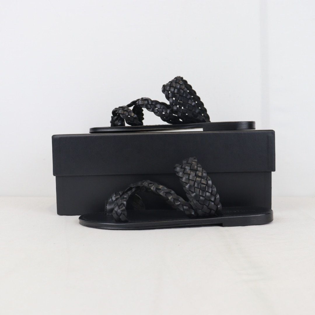 Saint Laurent Paris o1rshd1 Neil 05 Sandal in Nero Size US 10.5 / EU 43-44 - 1 Thumbnail