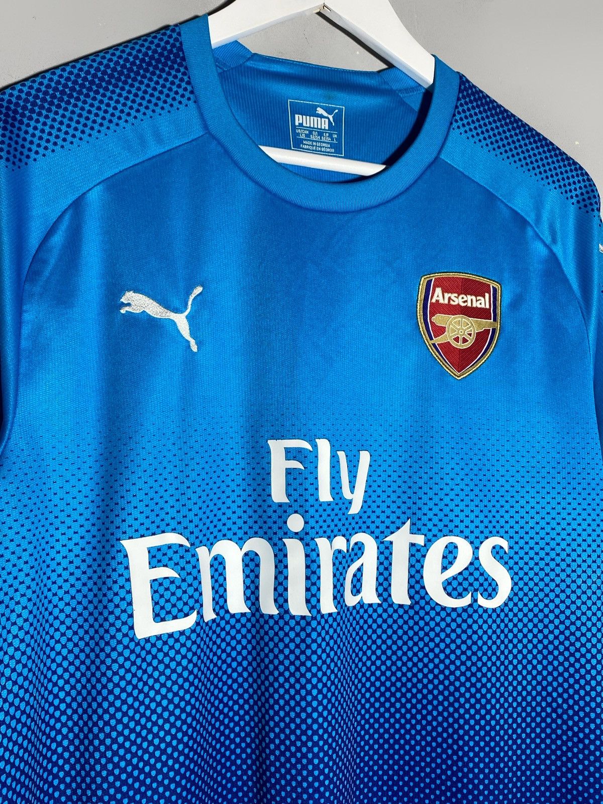 Puma Puma Arsenal London 2017/18 Away Football Shirt Jersey Size US L / EU 52-54 / 3 - 3 Thumbnail