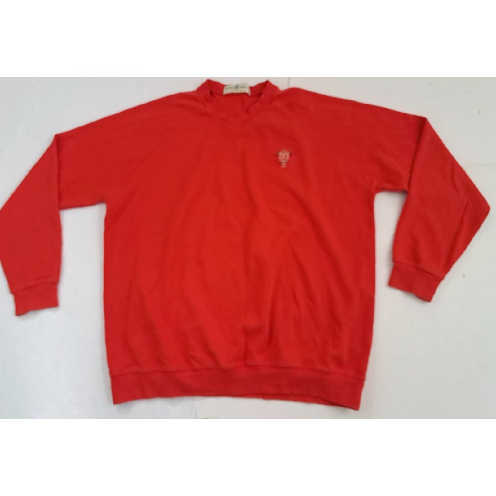 Vintage VINTAGE Fairway Greene Sweater Shirt Men LG Red Embroidered Golf Crew Neck Size US L / EU 52-54 / 3 - 7 Thumbnail