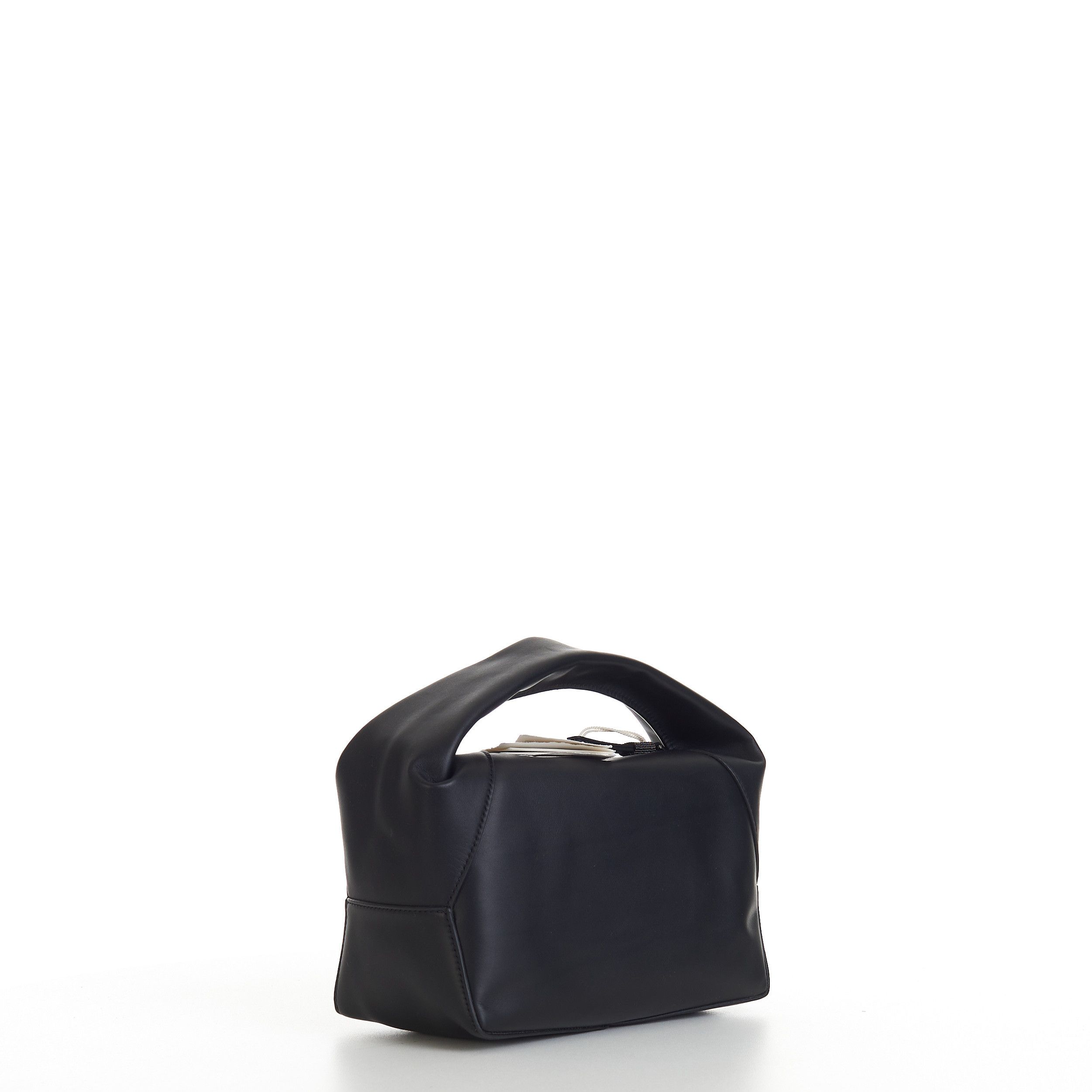 Brunello Cucinelli BC Duo Small Hobo Bag In Black Calfskin Leather Size ONE SIZE - 4 Thumbnail