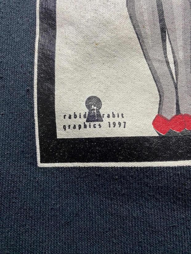 Vintage NOFX Hoodie Saved My S3X Life Rabid Rabit Graphics 1997 Size US XL / EU 56 / 4 - 5 Thumbnail