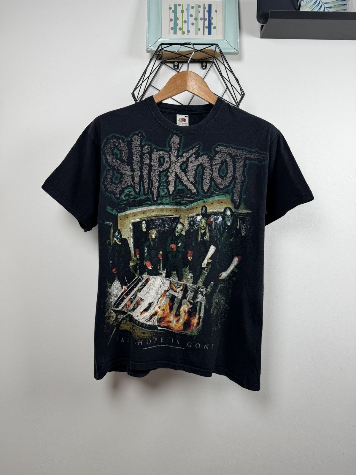Band Tees Slipknot 2008 Tee T-Shirt Authentic Official Merch AOP Rare Size US M / EU 48-50 / 2 - 1 Thumbnail