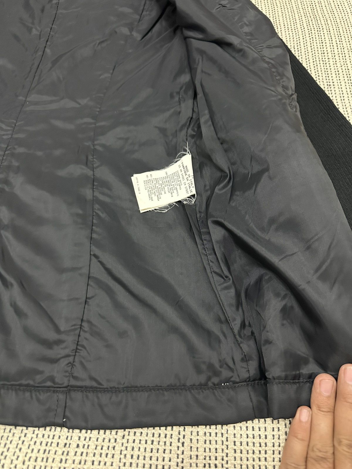 Sisley 🔥🔥🔥SISLEY MADE IN ITALY ZIPPER BIKER JACKET Size M / US 6-8 / IT 42-44 - 8 Thumbnail