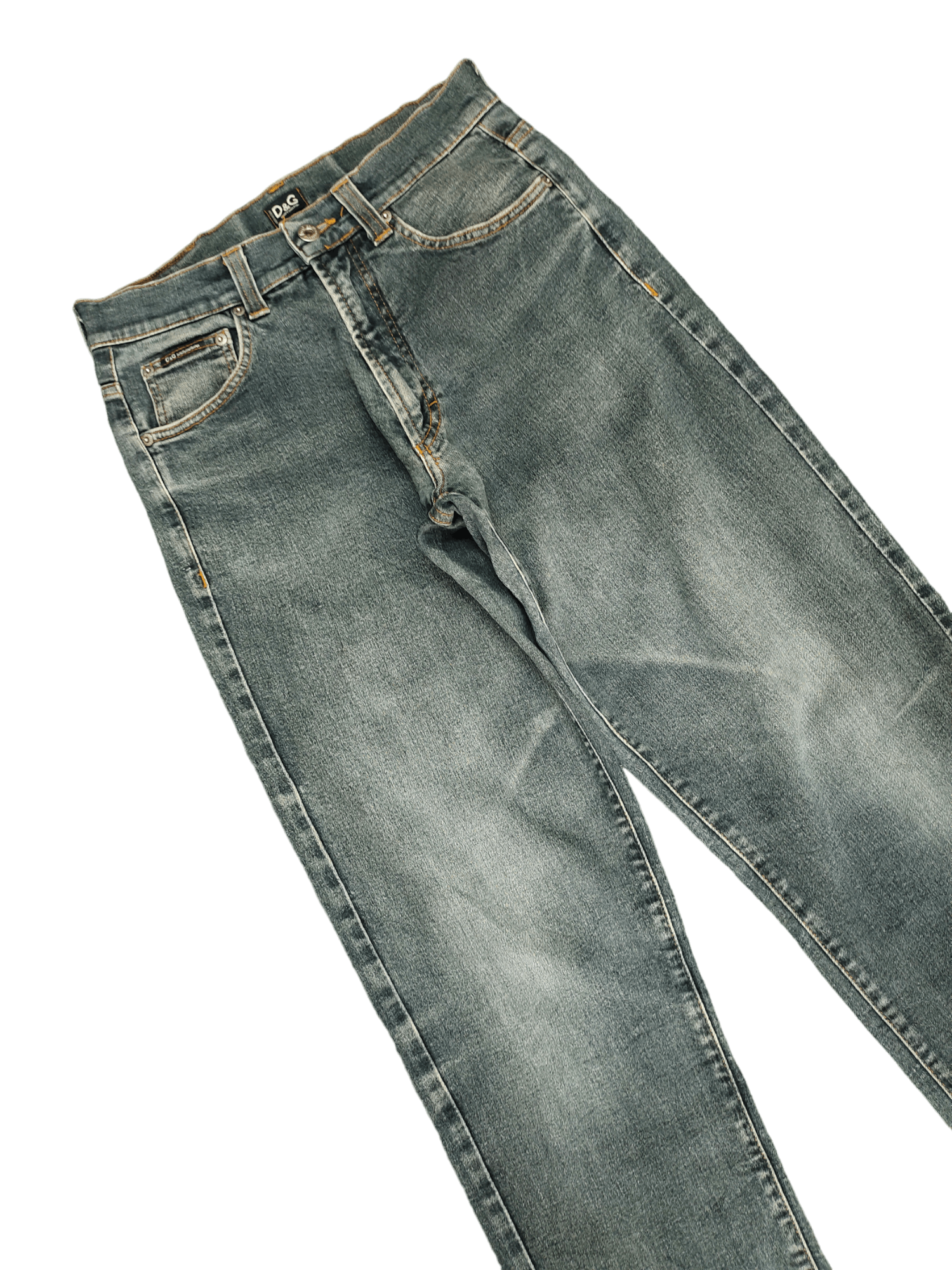 Dolce & Gabbana Vintage Dolce & Gabbana Sand Wash High Rise Denim Jeans Size 30" / US 8 / IT 44 - 6 Thumbnail