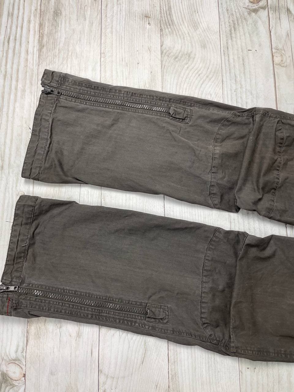 G-Star Vintage G-Star Raw Elwood Reversed Pants Zipper Army Size US 31 - 3 Thumbnail