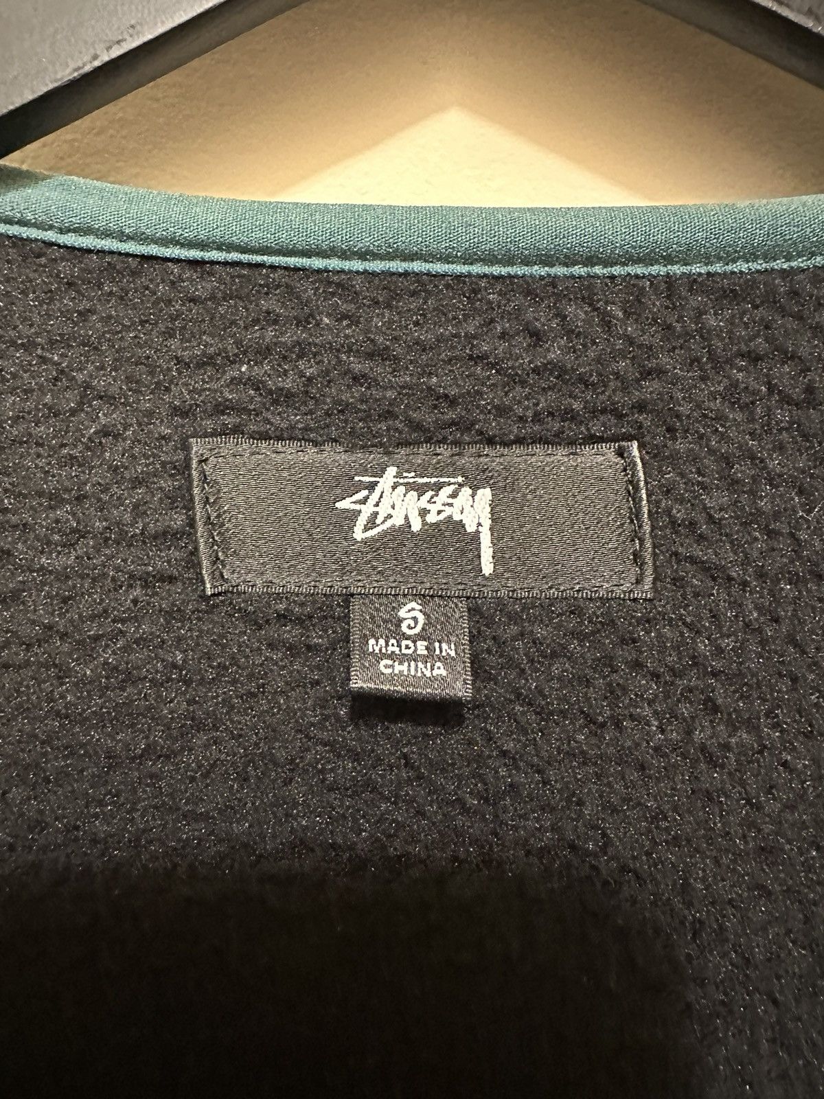 Stussy Stussy Polar Fleece Cardigan 'Black' Size US S / EU 44-46 / 1 - 4 Thumbnail