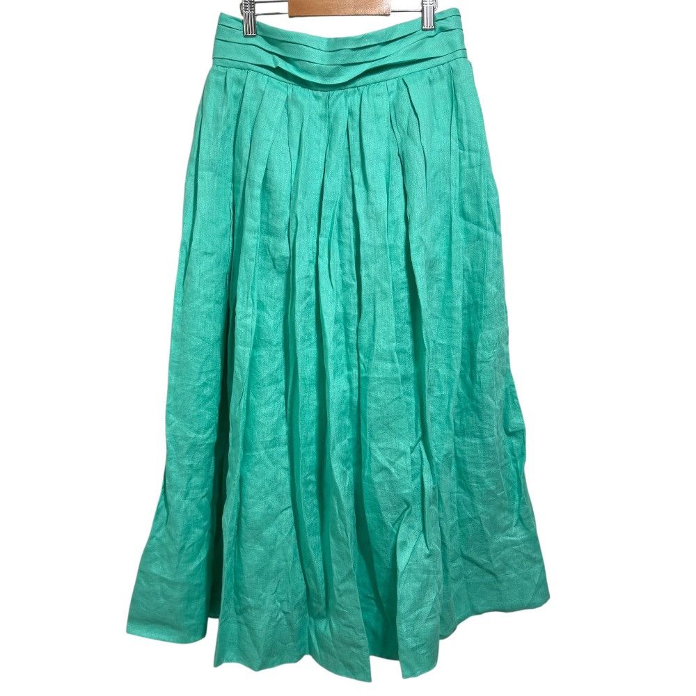 Other Other CYCLAS Flare Skirt Linen 100% Natural Material Skirts DUTY FREE for USA Size ONE SIZE - 1 Thumbnail