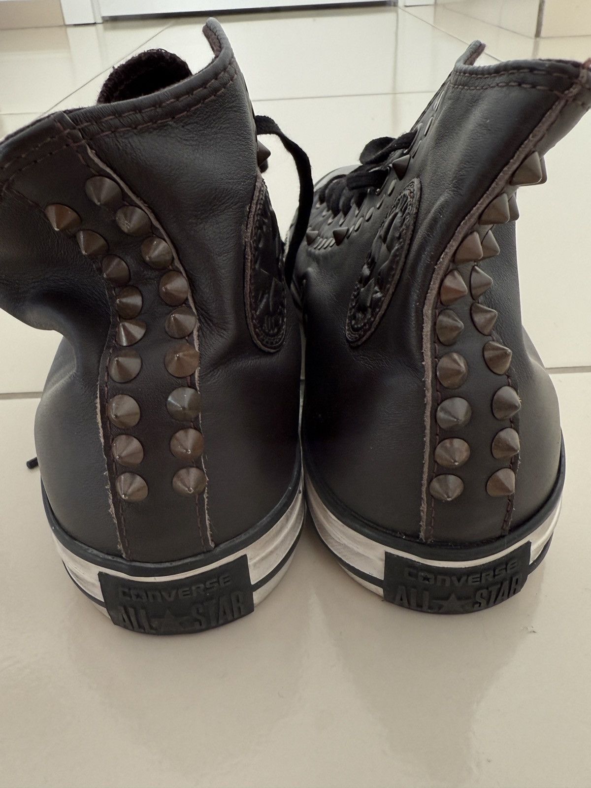 Studded hi-tops