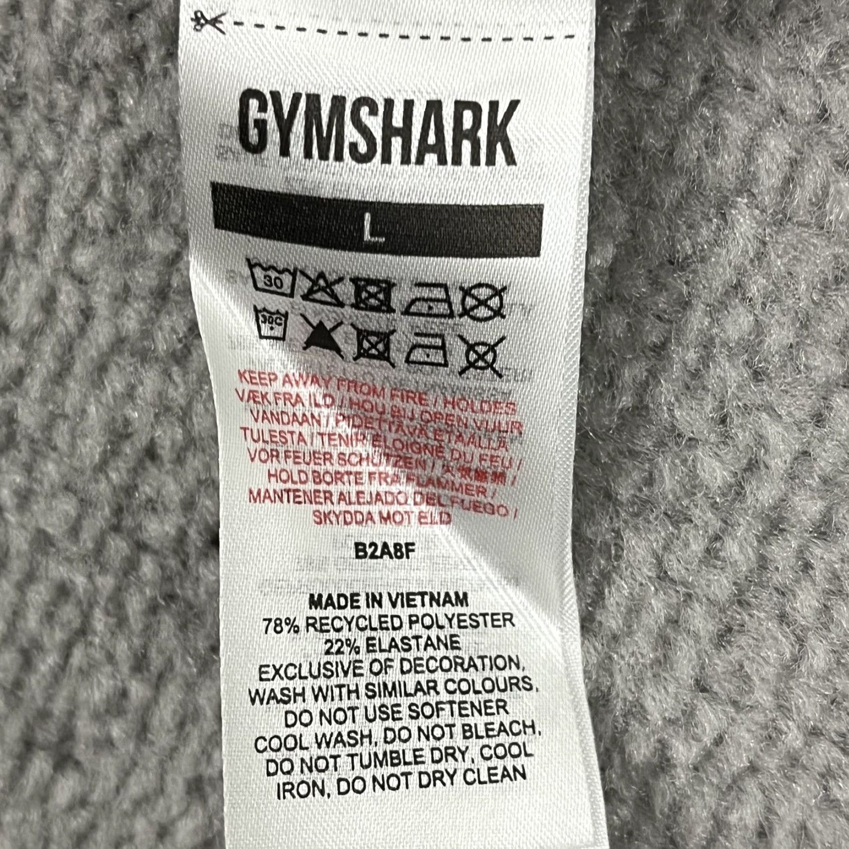 Gymshark Gymshark Everyday Seamless Leggings Womens Large 25.5" Cropped Active Yoga Gym Size 36" / US 14 / IT 50 - 3 Thumbnail