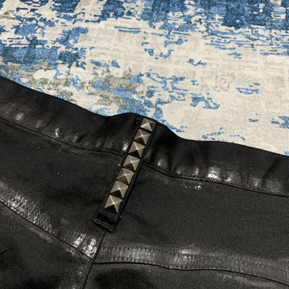Japanese Brand × semanticdesign Semantic Design Japan wax flared black jeans Size US 31 - 11 Thumbnail