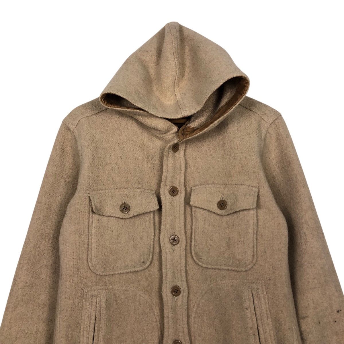 Japanese Brand 📌Vintage Button Chore Wool Jacket Sunlight Kapital Japan Size US S / EU 44-46 / 1 - 4 Thumbnail