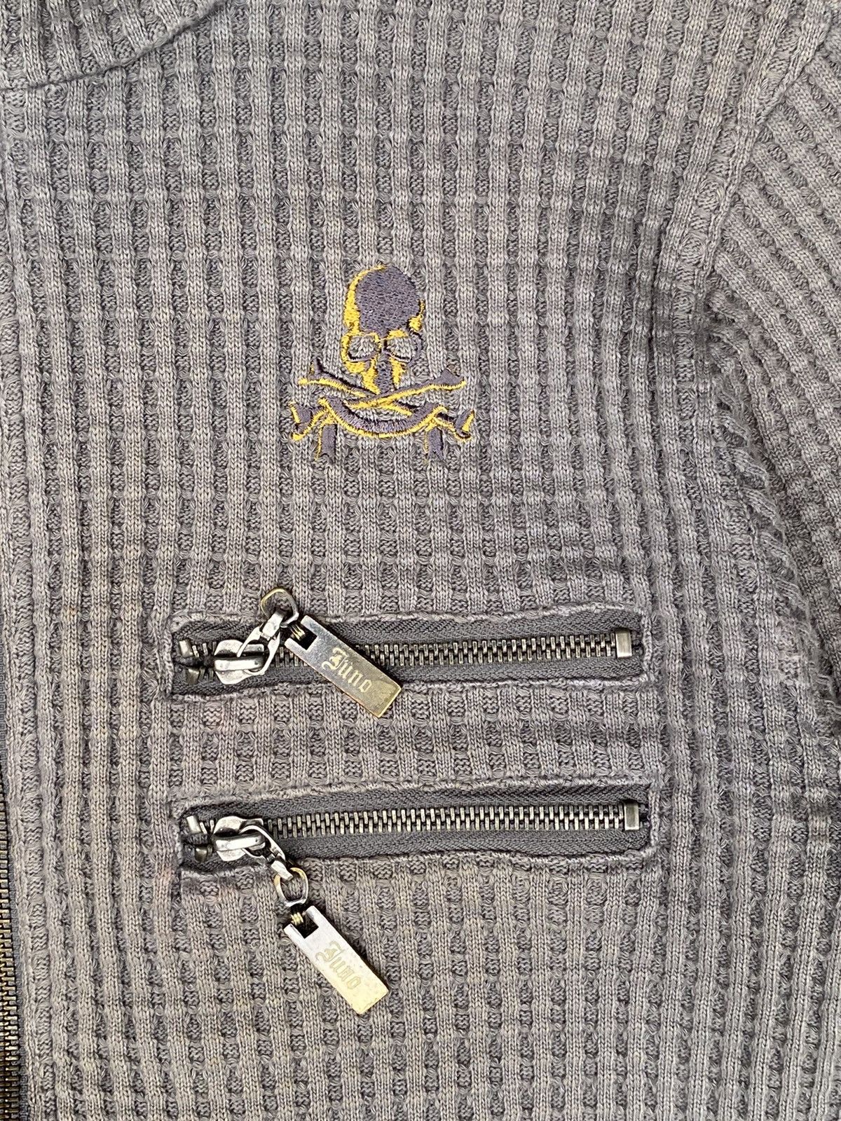 Japanese Brand ASM X Jupiter & Juno sun faded skulls logo jacket Size S / US 4 / IT 40 - 7 Thumbnail