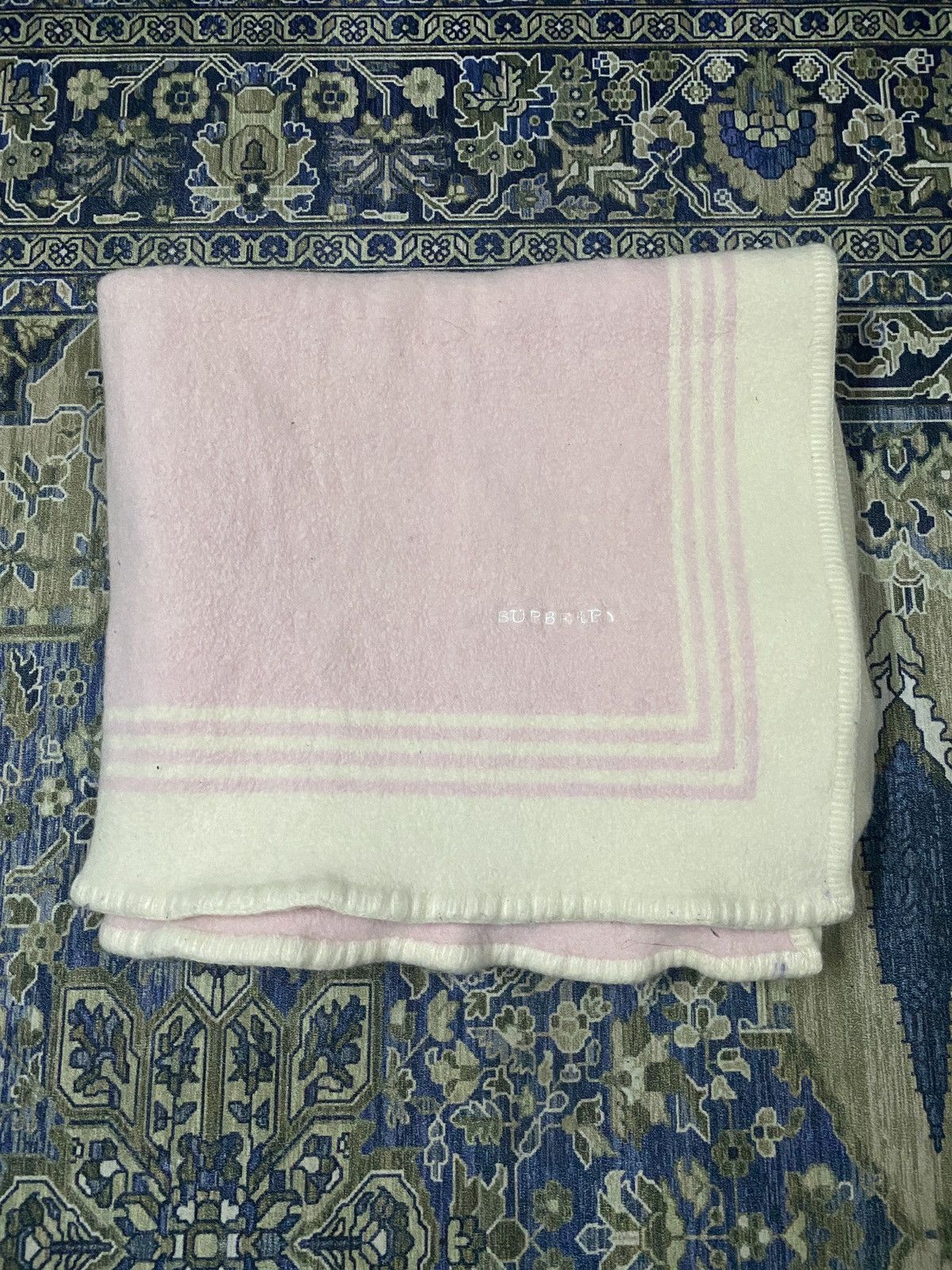 Burberry Burberry Single Size Wool Blanket Size ONE SIZE - 1 Thumbnail