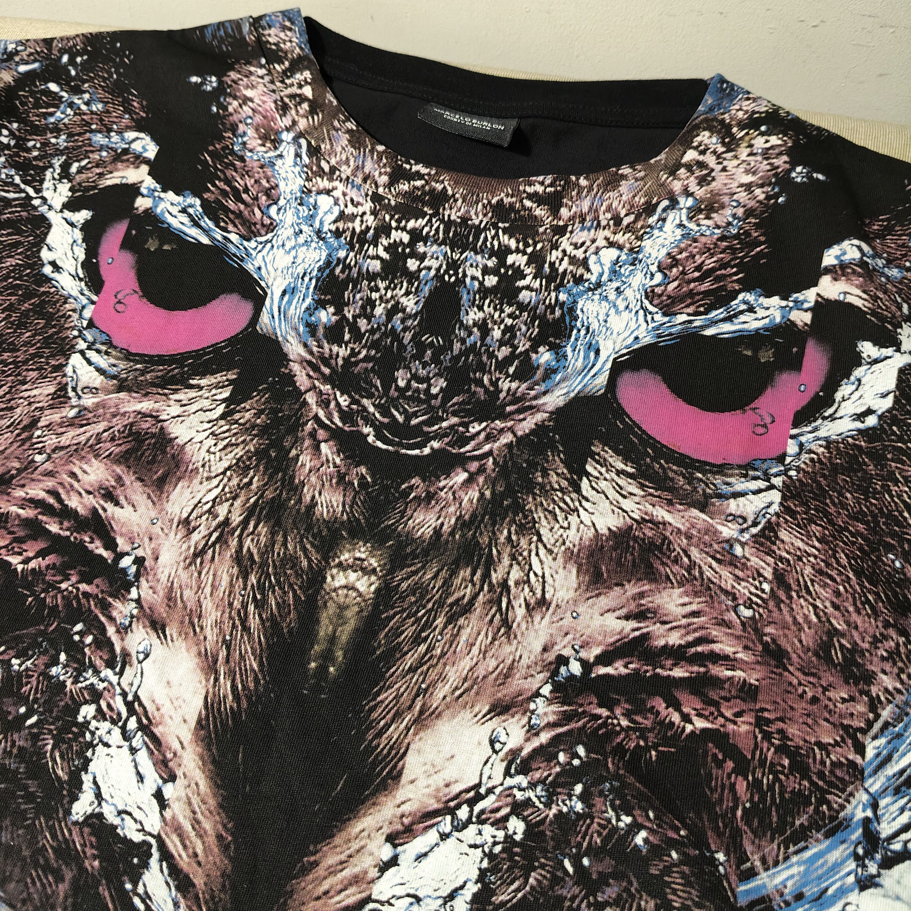 Marcelo Burlon Owl print t-shirt Size US M / EU 48-50 / 2 - 9 Thumbnail