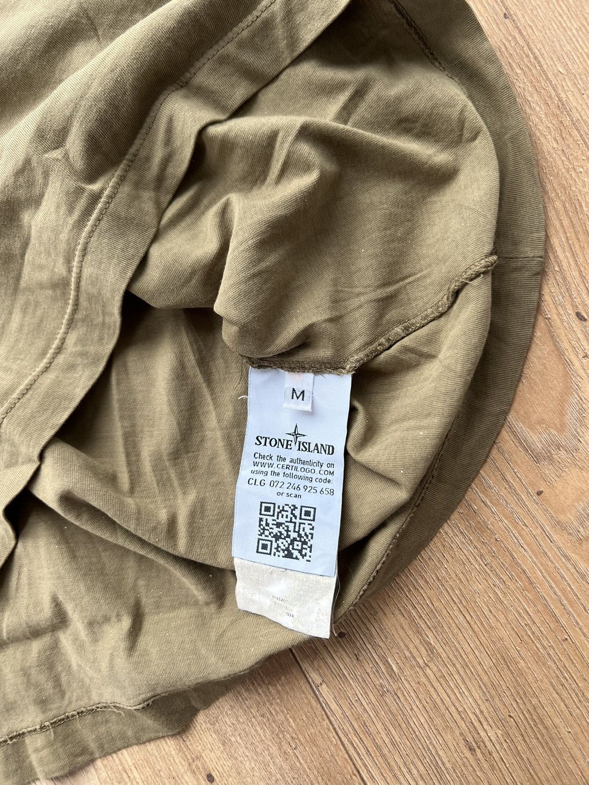 Stone Island STONE ISLAND 6015 BIG LOGO TEE CASUALS RARE Size US M / EU 48-50 / 2 - 7 Thumbnail