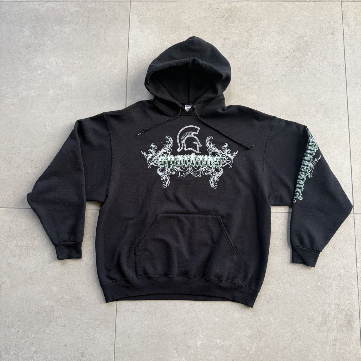 Jerzees Vintage Y2K Michigan State University Hoodie Size US XL / EU 56 / 4 - 1 Thumbnail