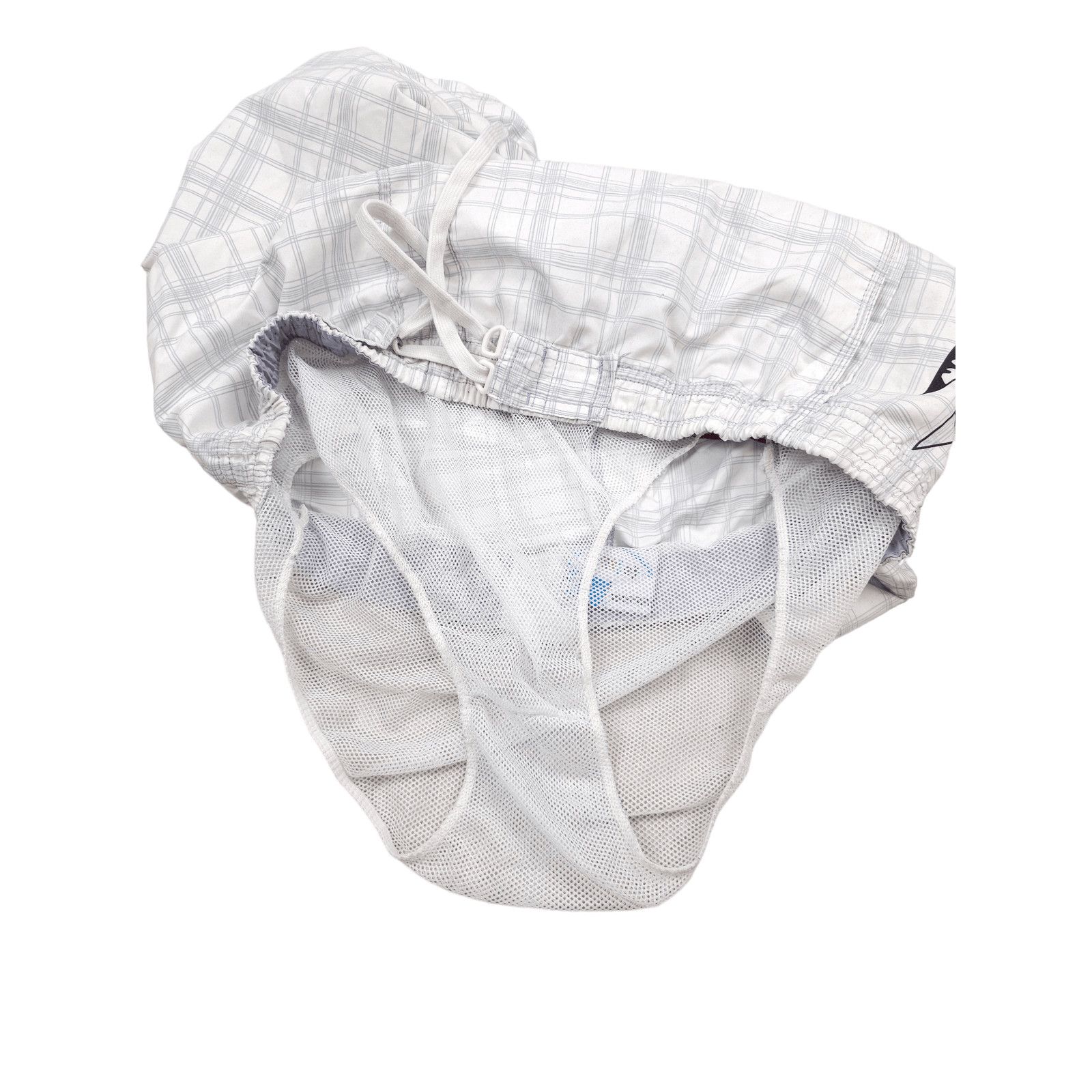 Billabong 💎Size XL Vintage Billabong Shorts Spell out White Y2K 00s Size US 36 / EU 52 - 3 Thumbnail