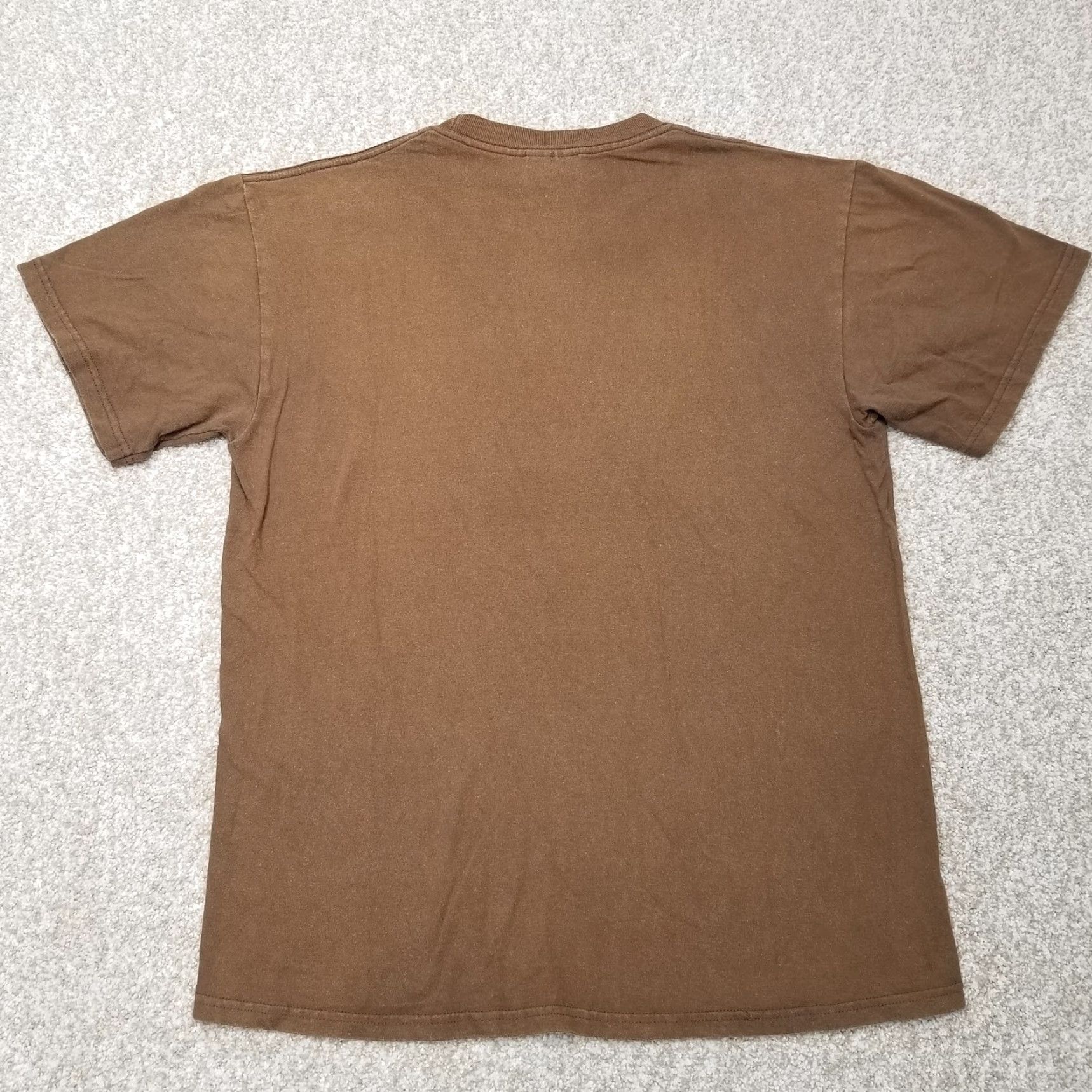 Vintage O & M Aztec Tribal Shirt Mens L Brown Crewneck Embroidered Artist Signed T-Shirt Cotton Jersey Embroidered Logo Casual Short Sleeve Vintage? Size US L / EU 52-54 / 3 - 6 Thumbnail