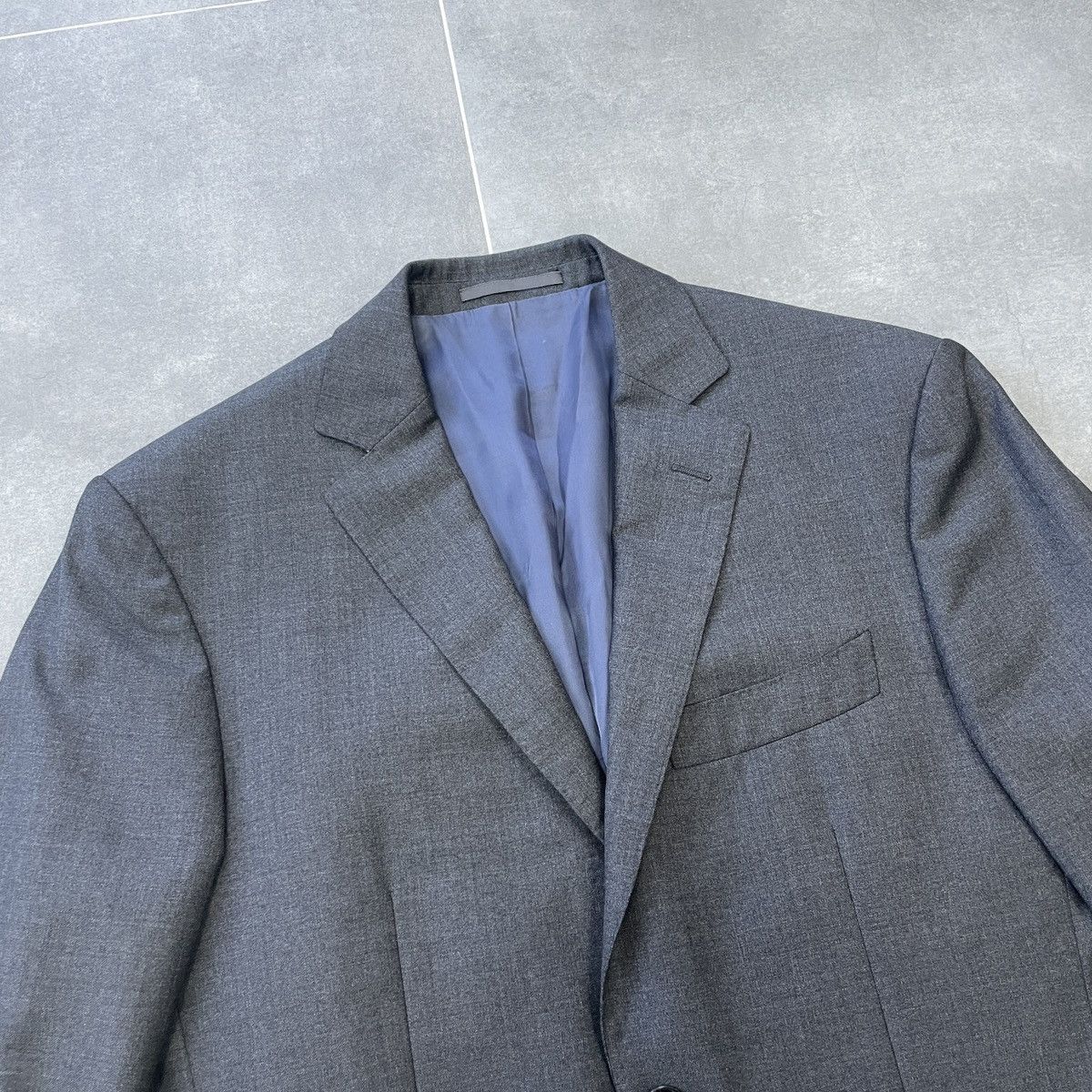 Suitsupply Suitsupply Wool Smart Suit Men Blazer 44R + Trousers Size 48 Size 44R - 6 Thumbnail