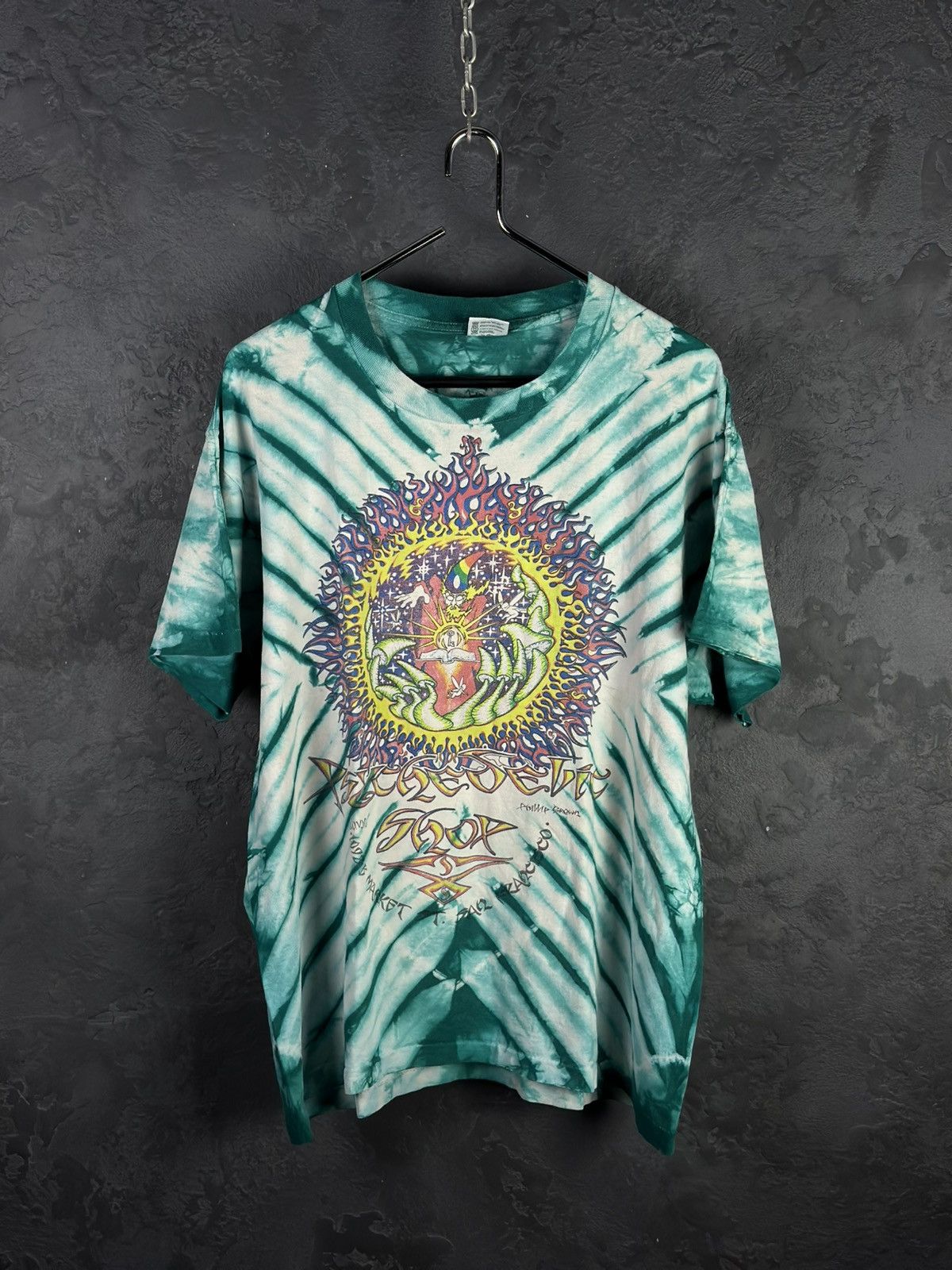Fruit Of The Loom × Grateful Dead 80’s Grateful Dead Mikio Phillip Brown Psychedelic Shop RARE Size US XL / EU 56 / 4 - 3 Thumbnail