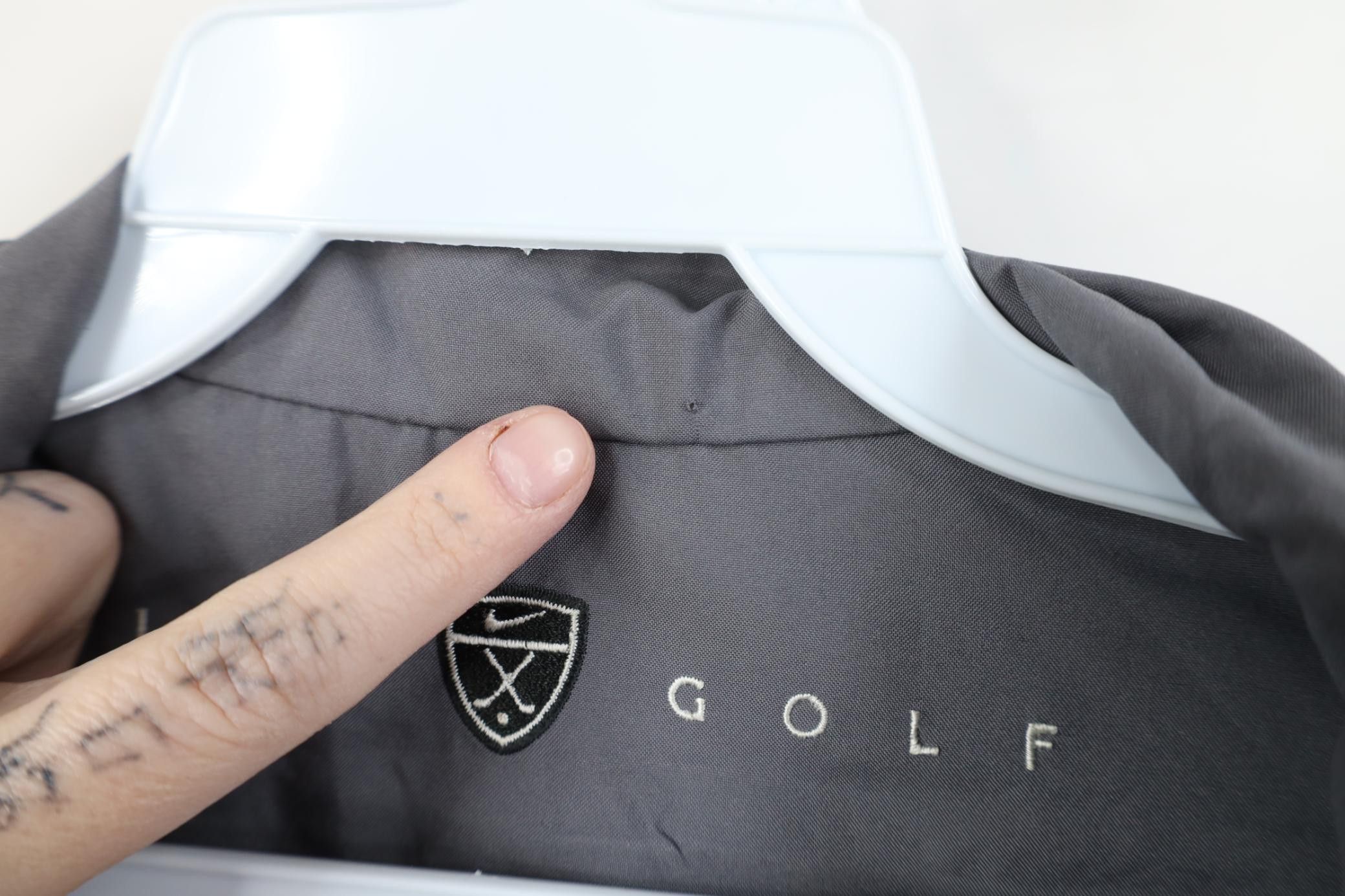 Nike Vintage Y2K Nike Golf Waterproof Rain Full Zip Jacket Size US M / EU 48-50 / 2 - 14 Thumbnail