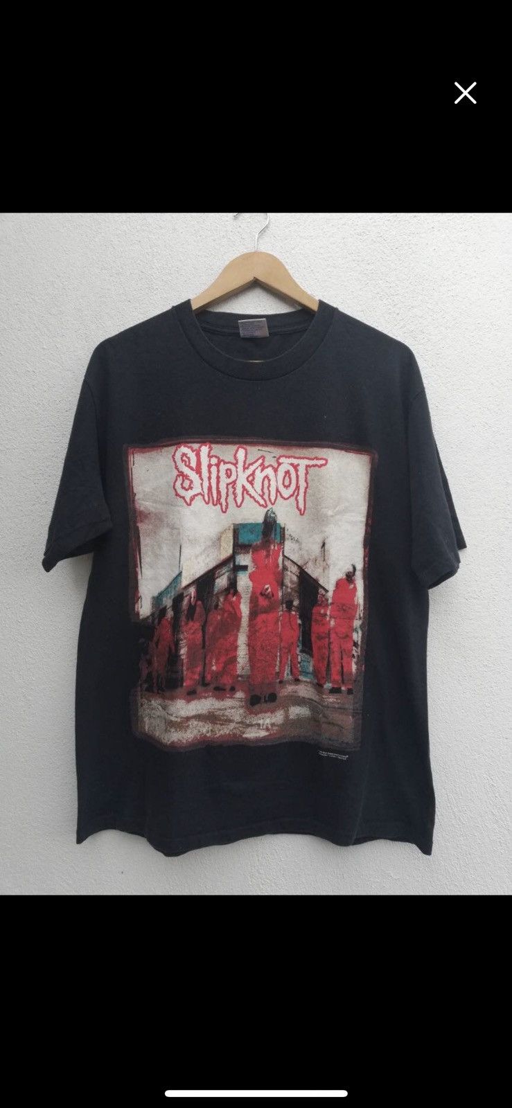 Slipknot tshirt vintage 1999