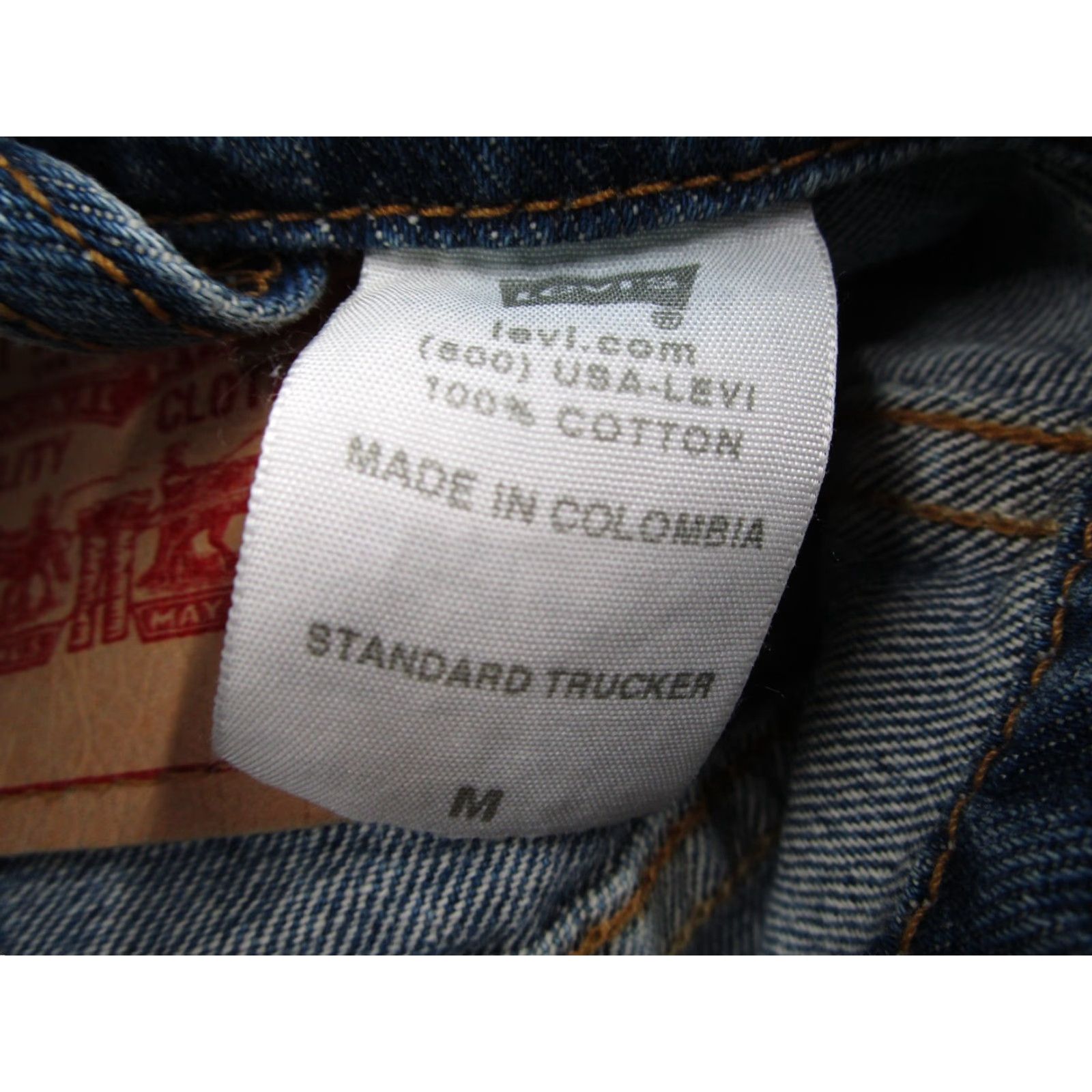 Levi's Levi's Jacket Mens Medium Blue Denim Button Up Standard Trucker Work 70507 Size US M / EU 48-50 / 2 - 3 Thumbnail