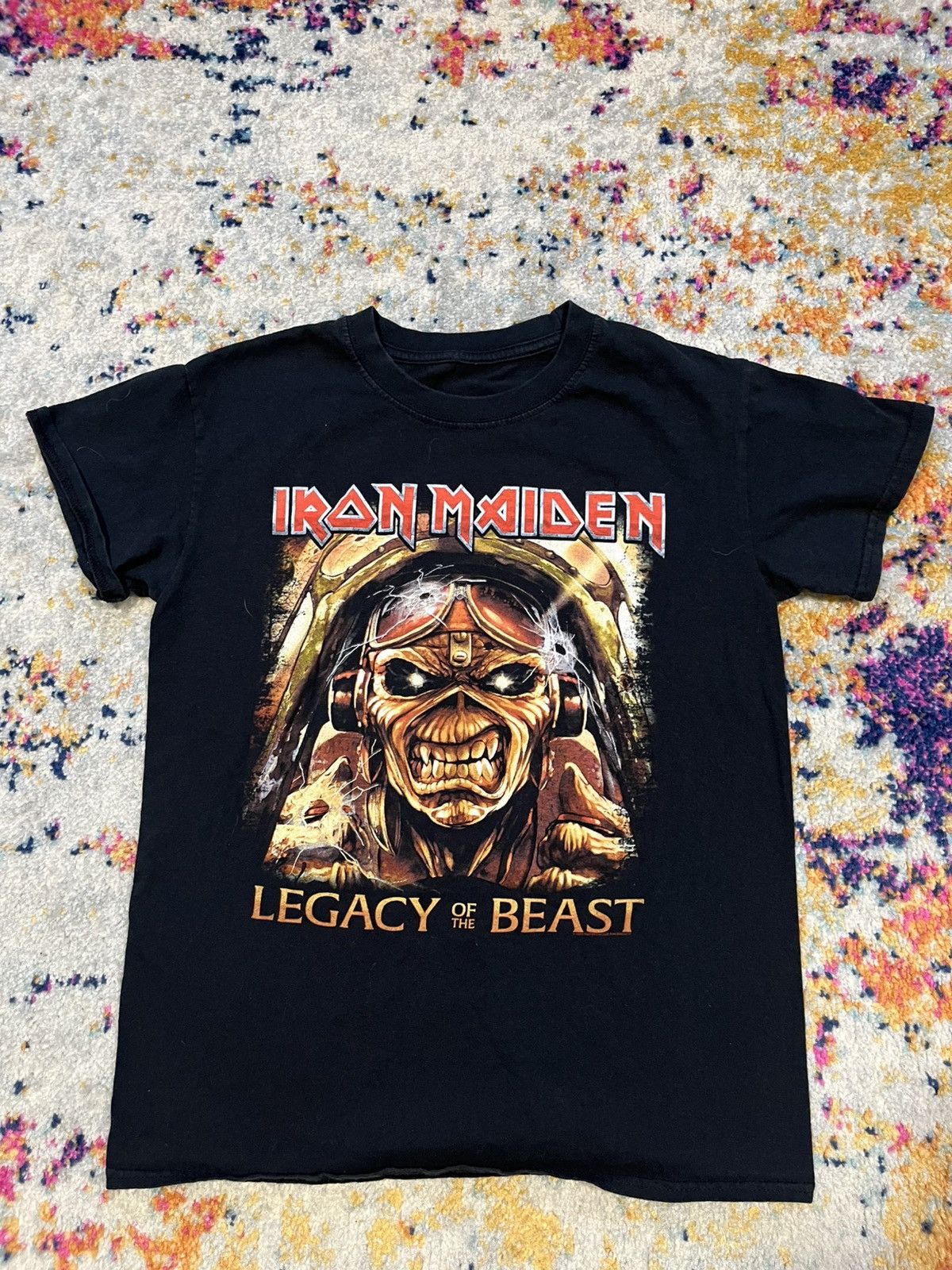 Vintage Iron Maiden shirt Medium Size US M / EU 48-50 / 2 - 2 Thumbnail