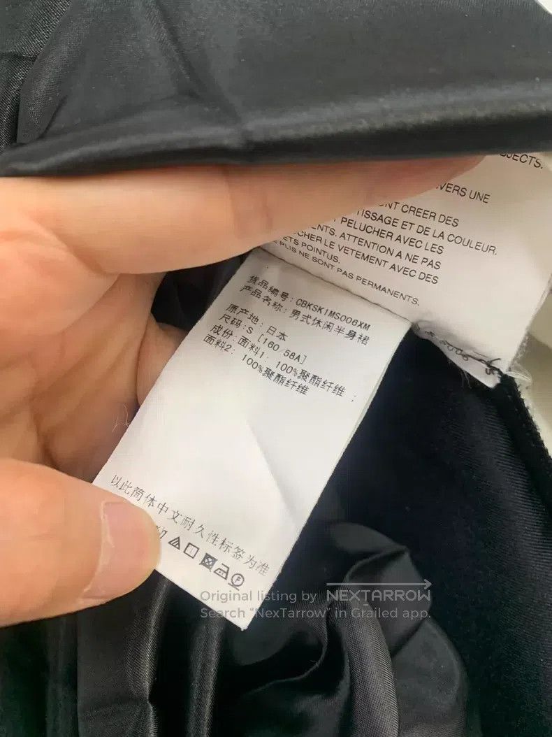 Comme des Garcons Comme Des Garcons size S Satin pleated skirt S size Size 22" - 9 Thumbnail