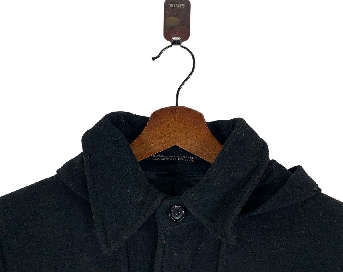 Autumn Cashmere × Yohji Yamamoto VINTAGE INED HOMME YOHJI YAMAMOTO WOOL OVERCOAT JACKET Size XS / US 0-2 / IT 36-38 - 6 Thumbnail