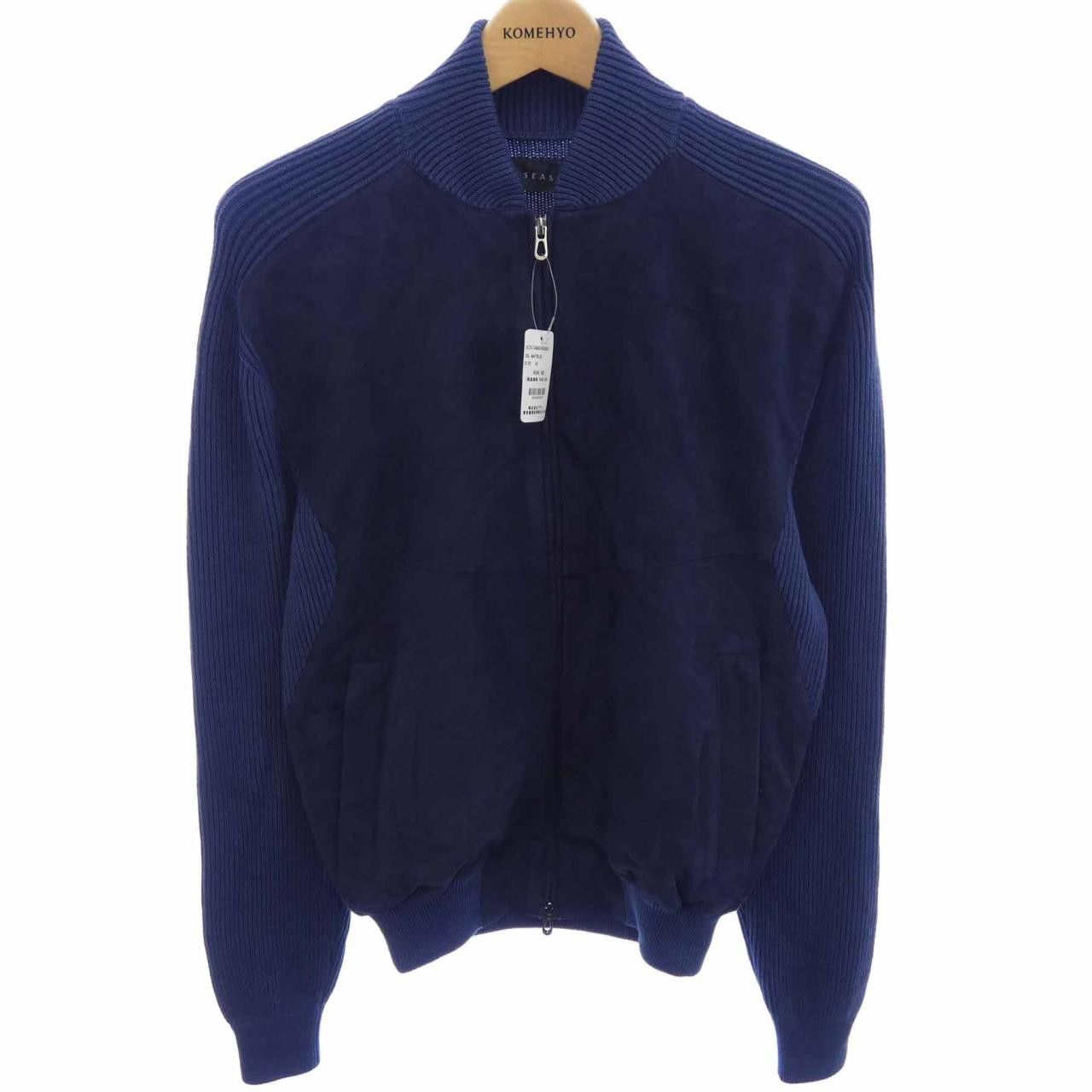 Other Other SEASE Cashmere Leather Cardigan Leather Tops DUTY FREE for USA Size ONE SIZE - 1 Thumbnail