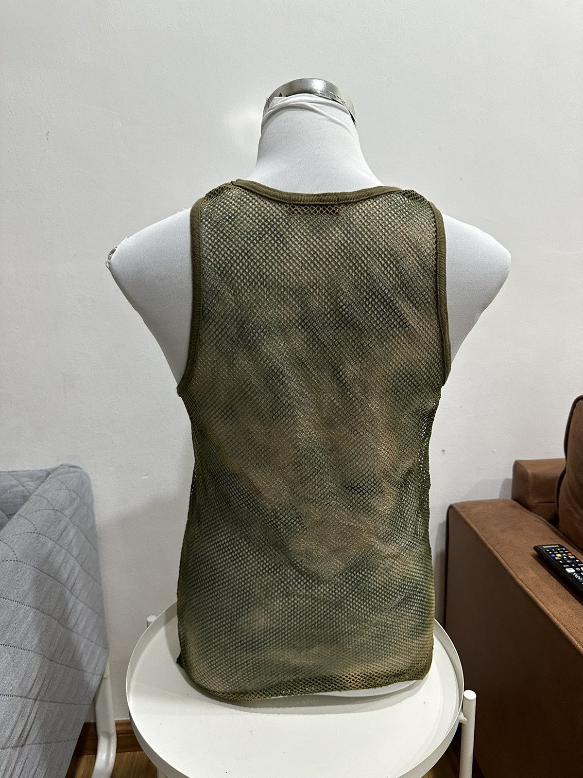 20471120 AW03 291295=Homme - Fish Net Tank Top Size US M / EU 48-50 / 2 - 6 Thumbnail