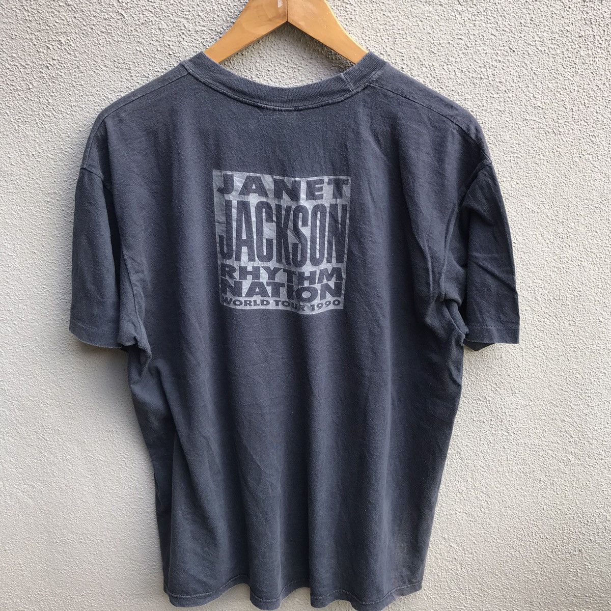 Band Tees × Vintage Vintage 90s JANET JACKSON tee tour Size US L / EU 52-54 / 3 - 3 Thumbnail