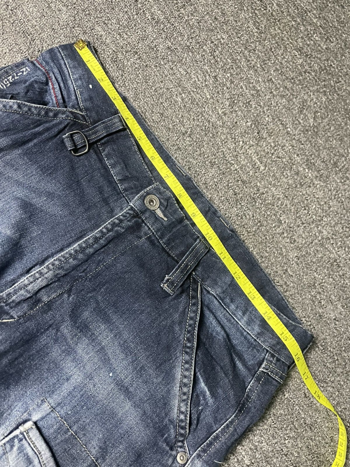 Japanese Brand × Vintage Japanese Brand Multi pocket Cargo Jeans (83) Size US 32 / EU 48 - 8 Thumbnail