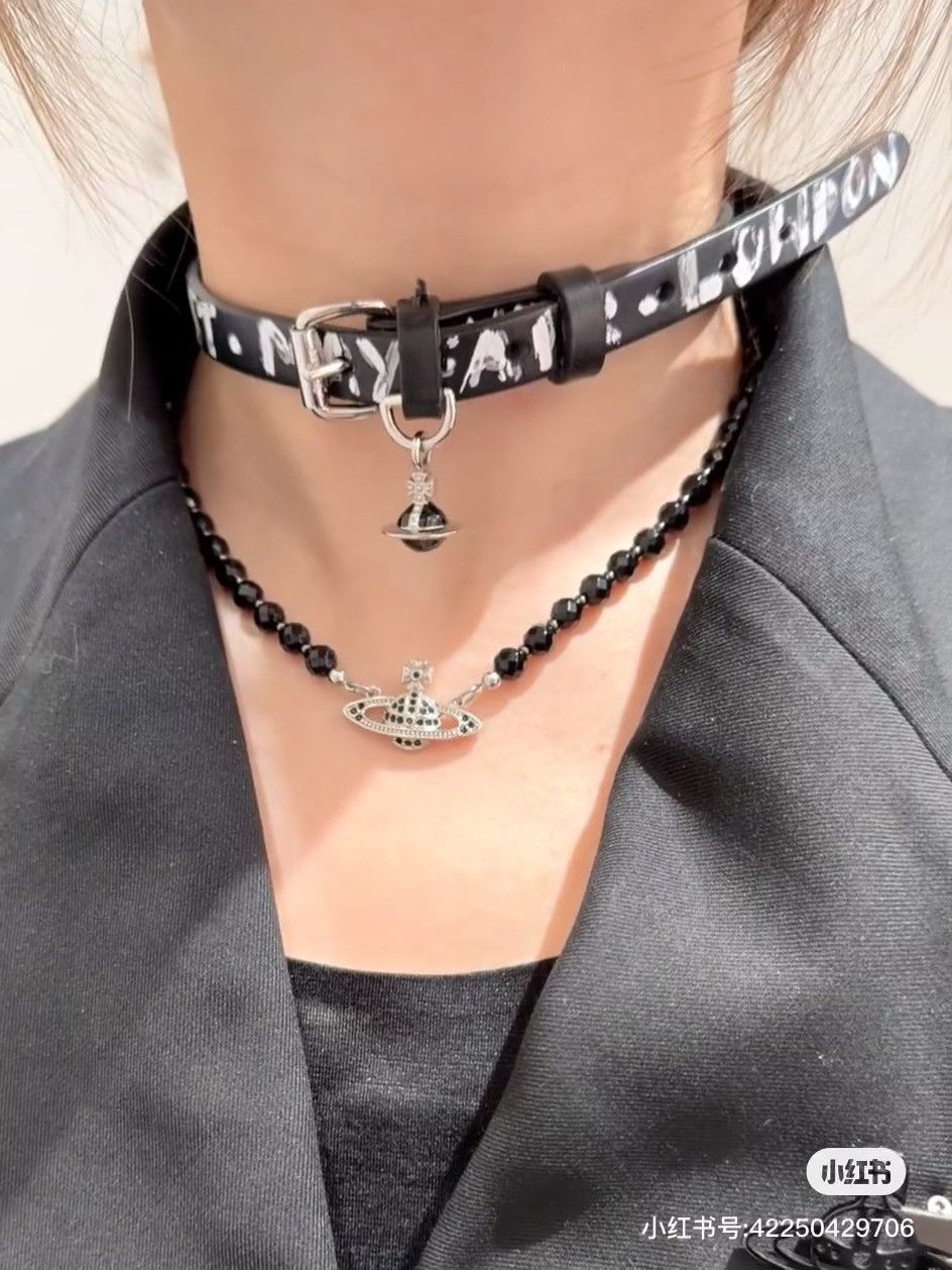 Vivienne Westwood Vivienne Westwood Messaline Choker Size ONE SIZE - 11 Thumbnail