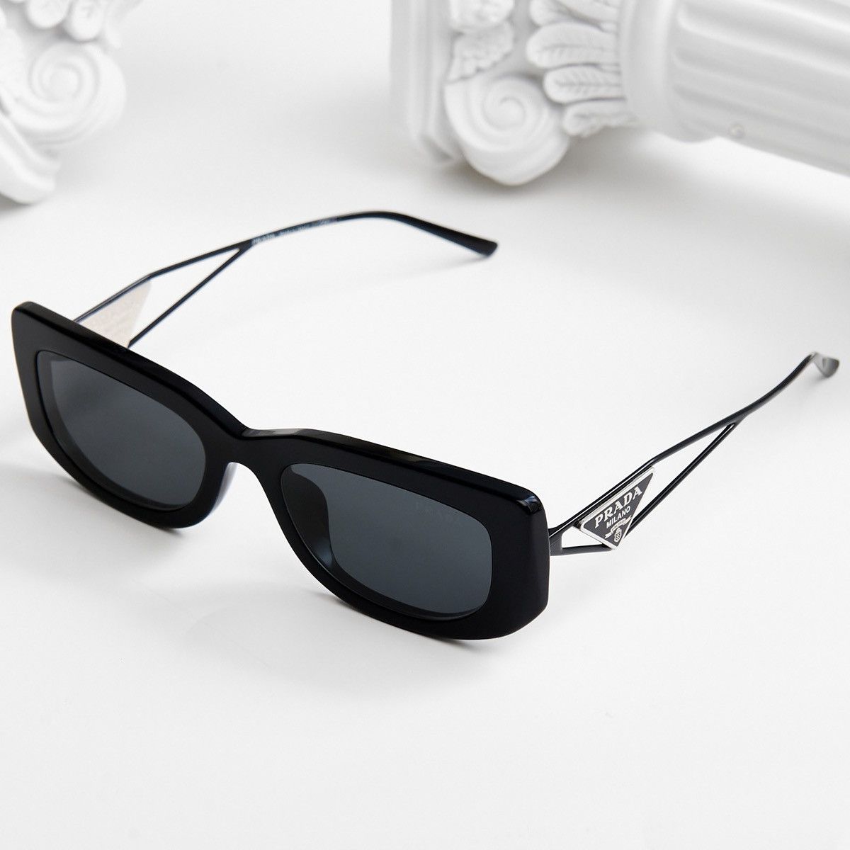 Prada PRADA 0PR 14YS 1AB5S0 SUNGLASSES Size ONE SIZE - 2 Thumbnail