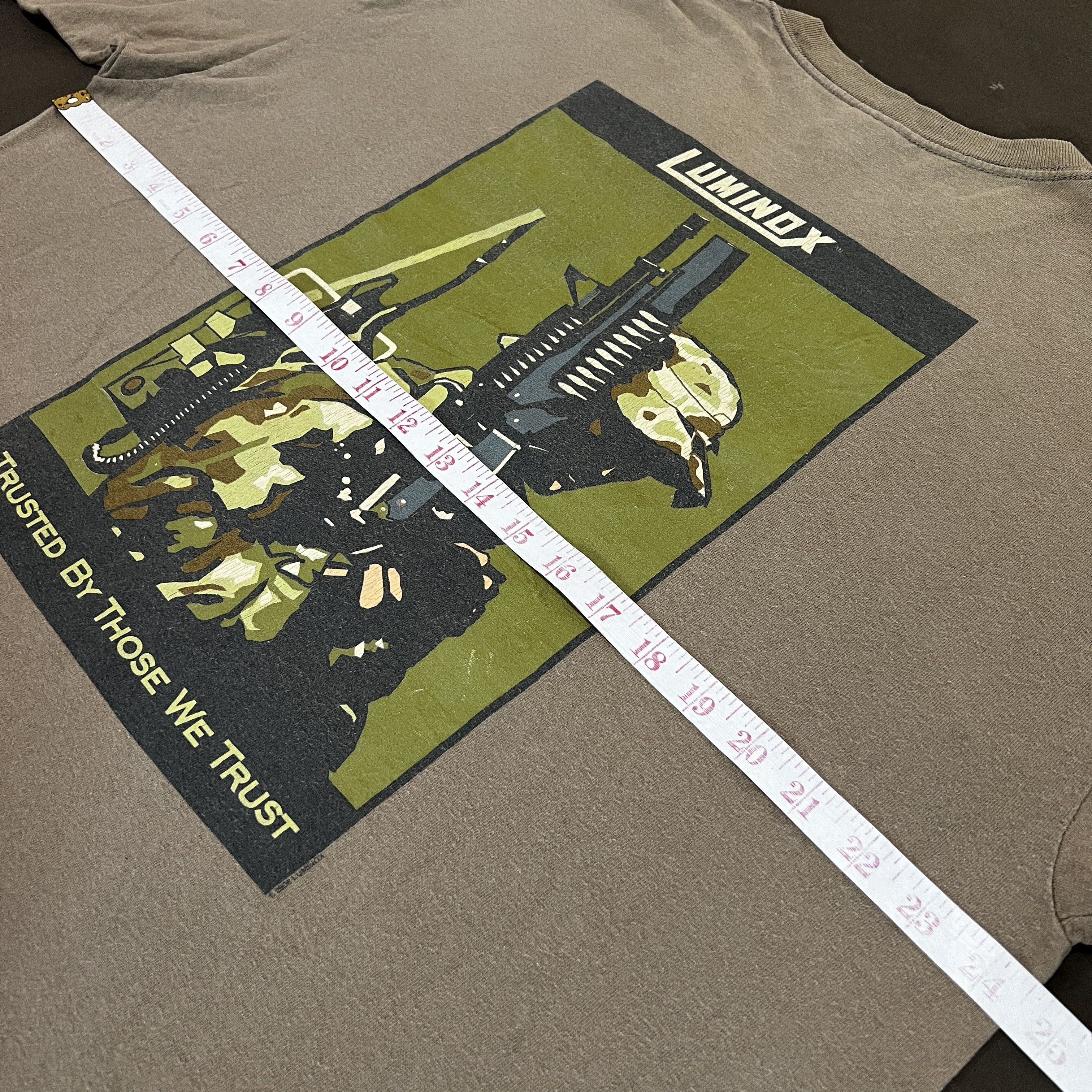 Luminox × Vintage Rare Vintage Luminox Watch Promo Tee XL Military 911 gun Size US XL / EU 56 / 4 - 8 Thumbnail