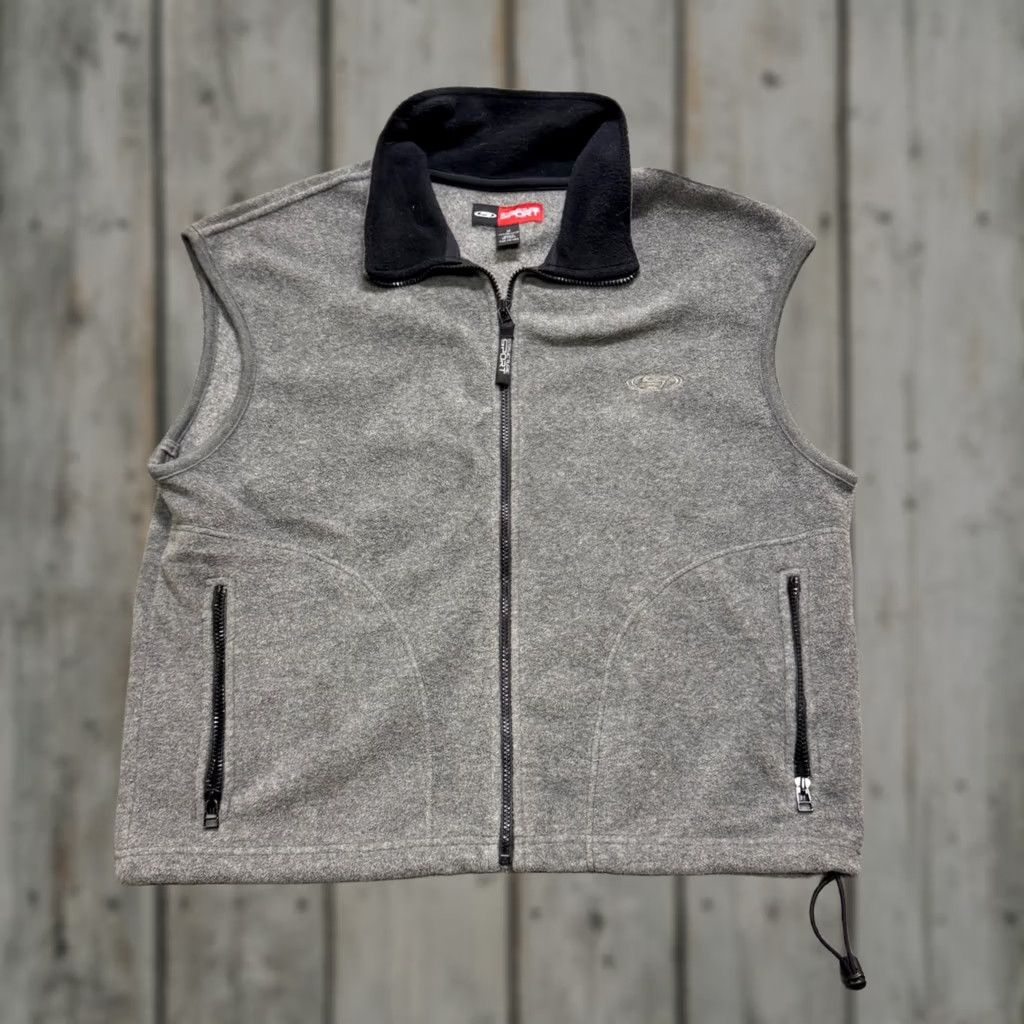 Vintage VINTAGE Structure Sport Vest Men M Grey Y2K Cotton Blend 90s Mens Size US M / EU 48-50 / 2 - 1 Thumbnail