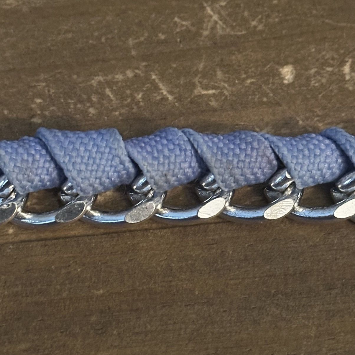 Other Chunky woven silver tone curb link necklace Size ONE SIZE - 3 Thumbnail