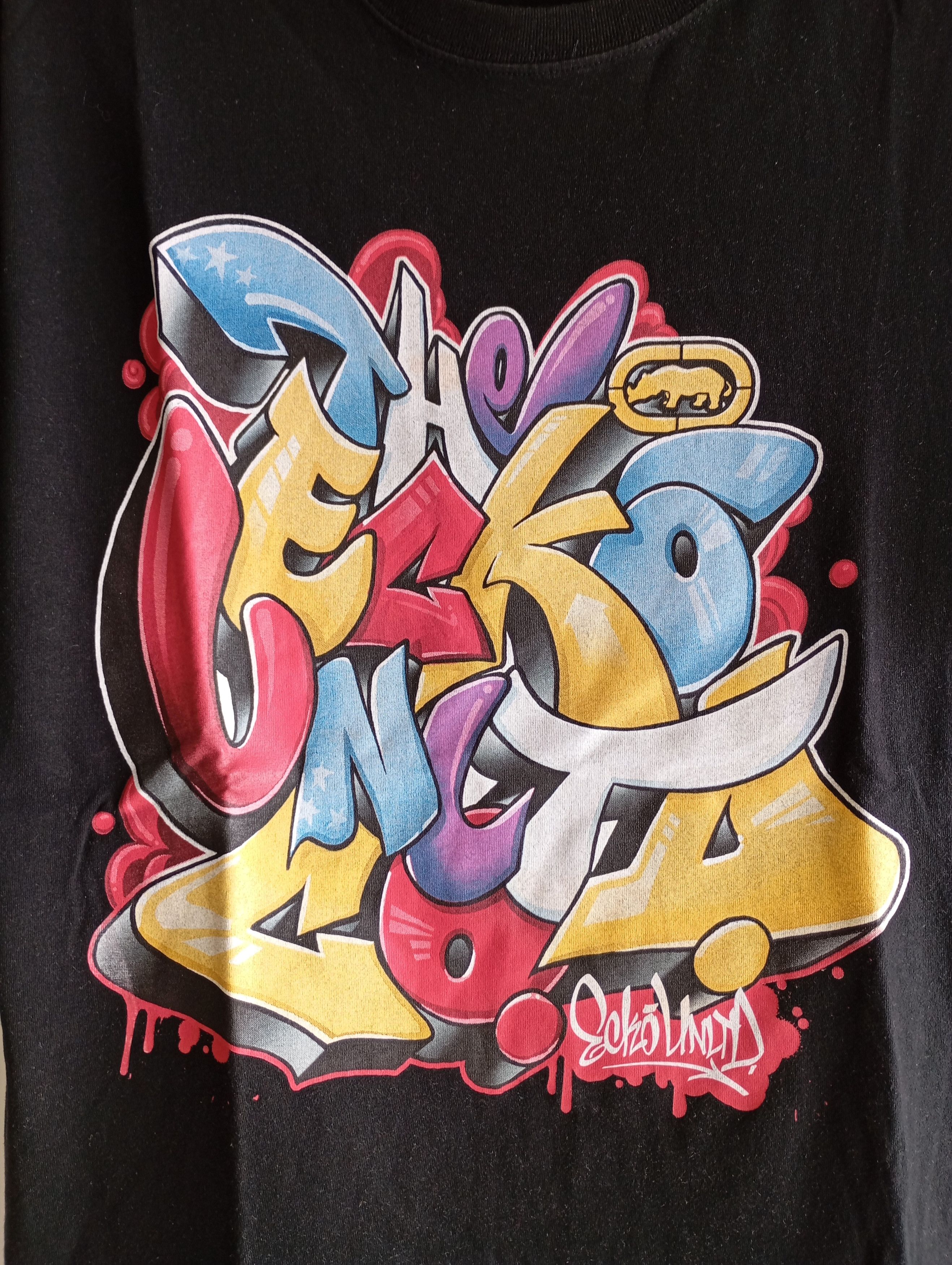 Ecko Unltd. Vintage Ecko Unltd. Rhino Graphic T-Shirt Y2K Size US L / EU 52-54 / 3 - 3 Thumbnail