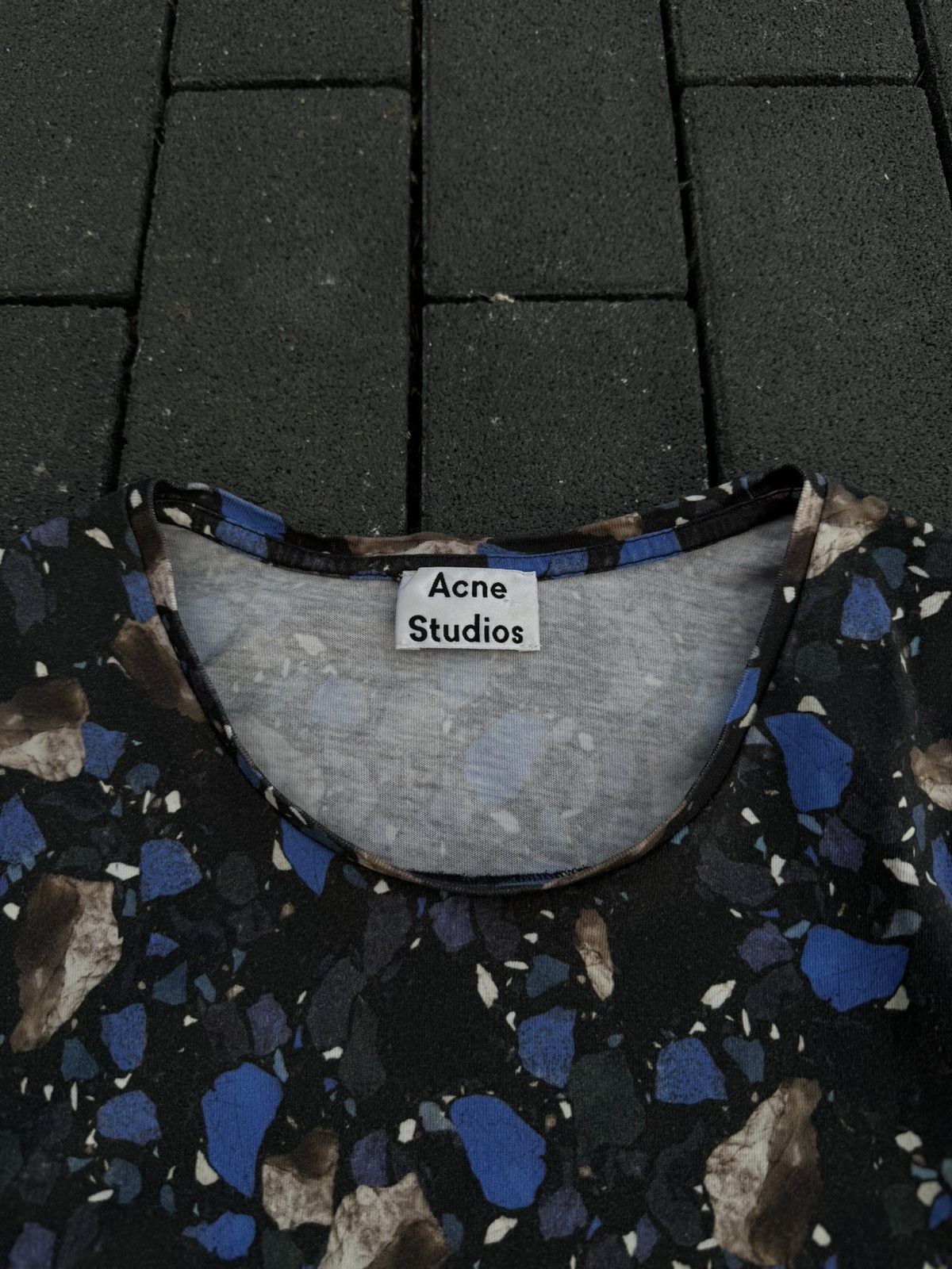 Acne Studios × Designer Acne Studios Standard Print AW14 Cotton T-Shirt Size M / US 6-8 / IT 42-44 - 6 Thumbnail