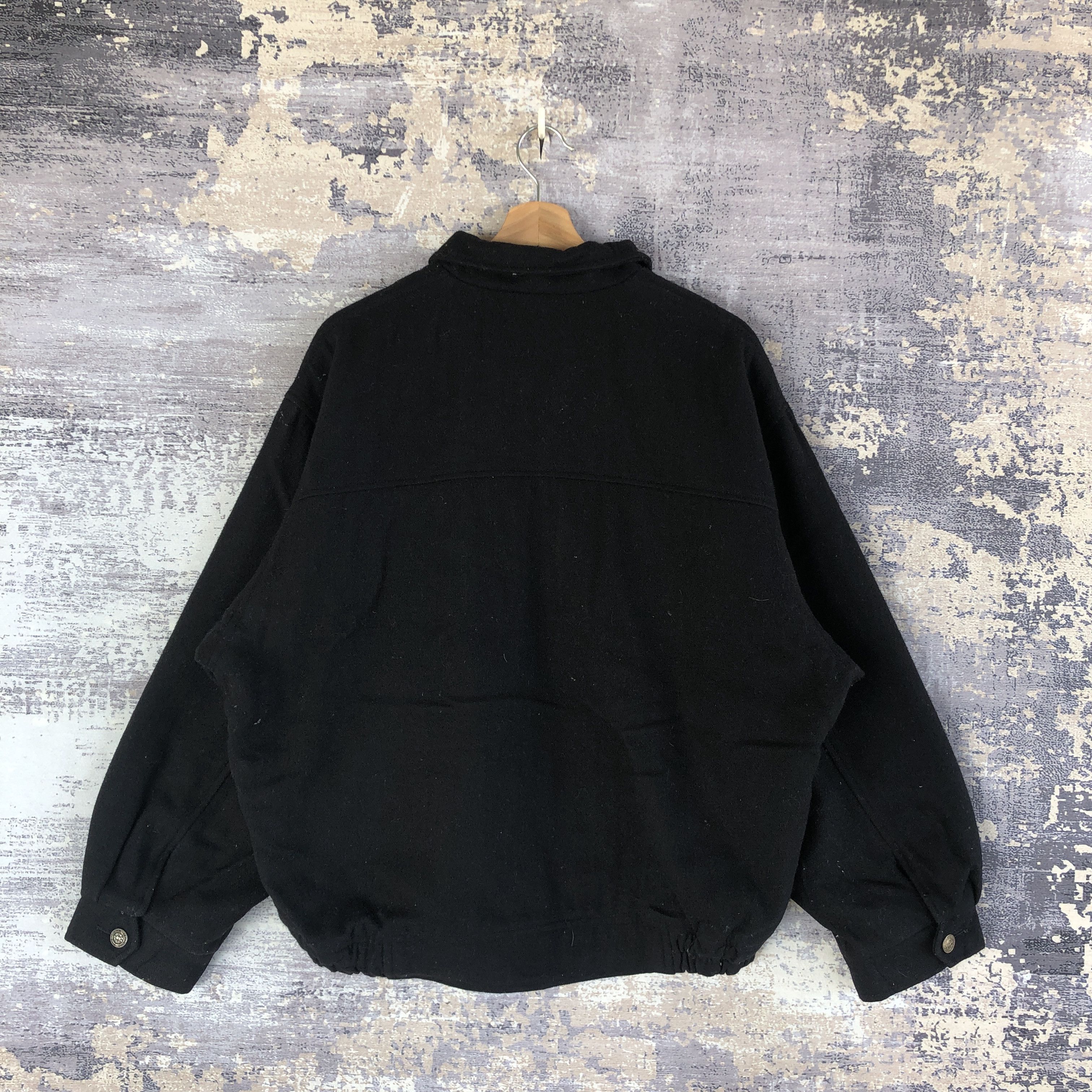 Vintage Vintage El Matlin Baseball Japanese Wool Bomber Jacket Size US XL / EU 56 / 4 - 2 Thumbnail
