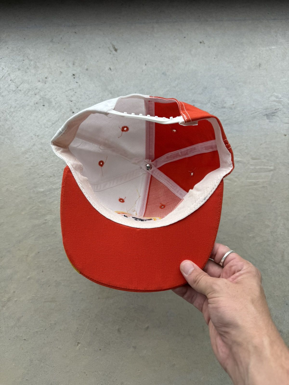 NASCAR Vintage 1990s Tide Racing Team Nascar Snapback Hat Size ONE SIZE - 3 Thumbnail