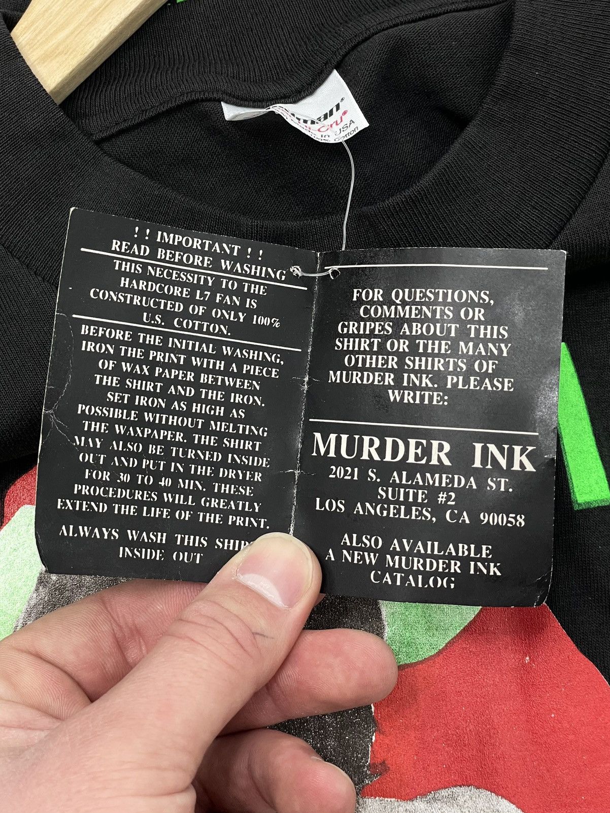 Vintage Vintage L7 “Smell The Magic” T-Shirt – 1990s USA – Size L Size US L / EU 52-54 / 3 - 10 Thumbnail